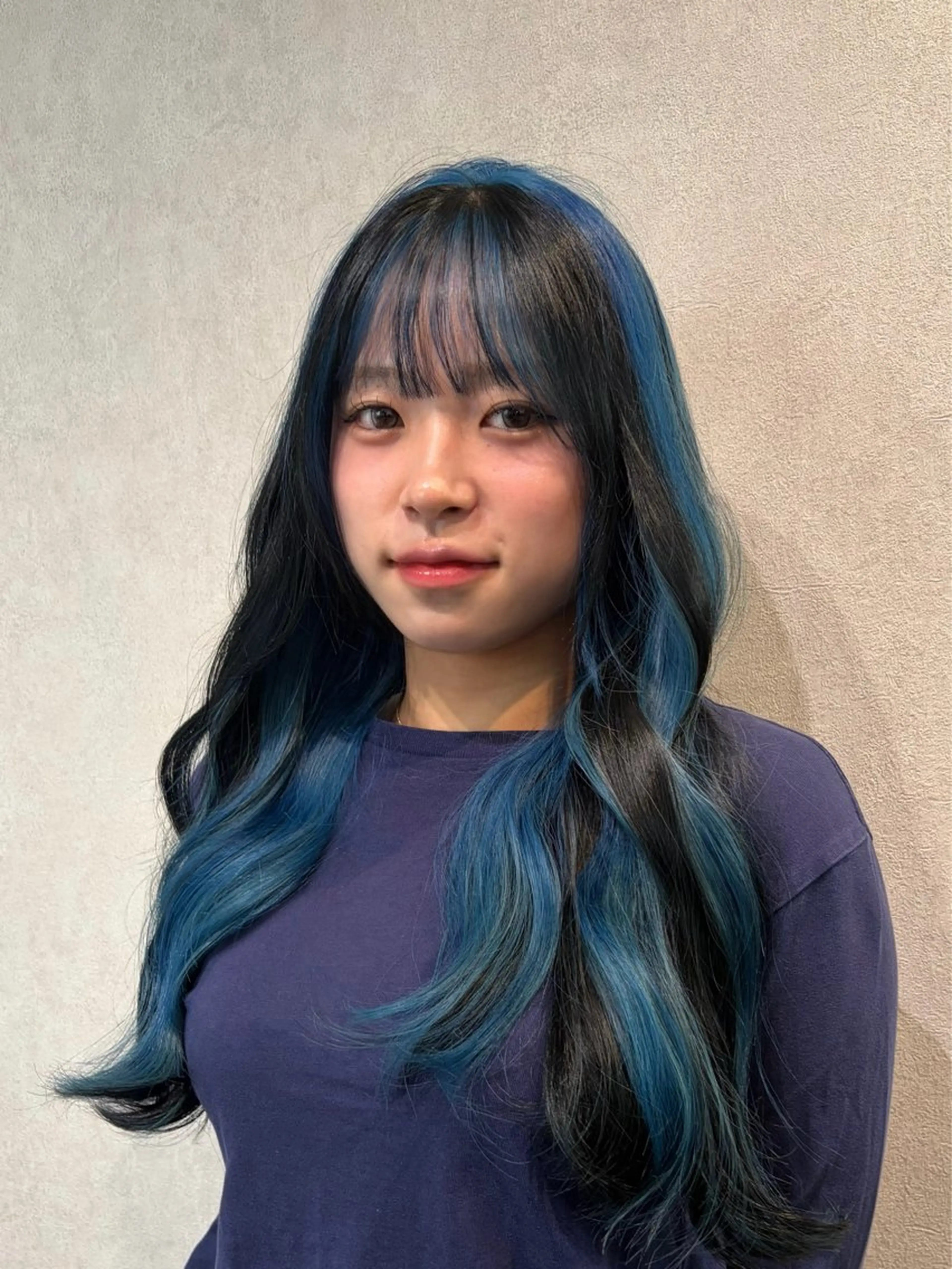 ロング カラー ヘアカラー 透明感カラー🫧🎀 まりなのヘアスタイル