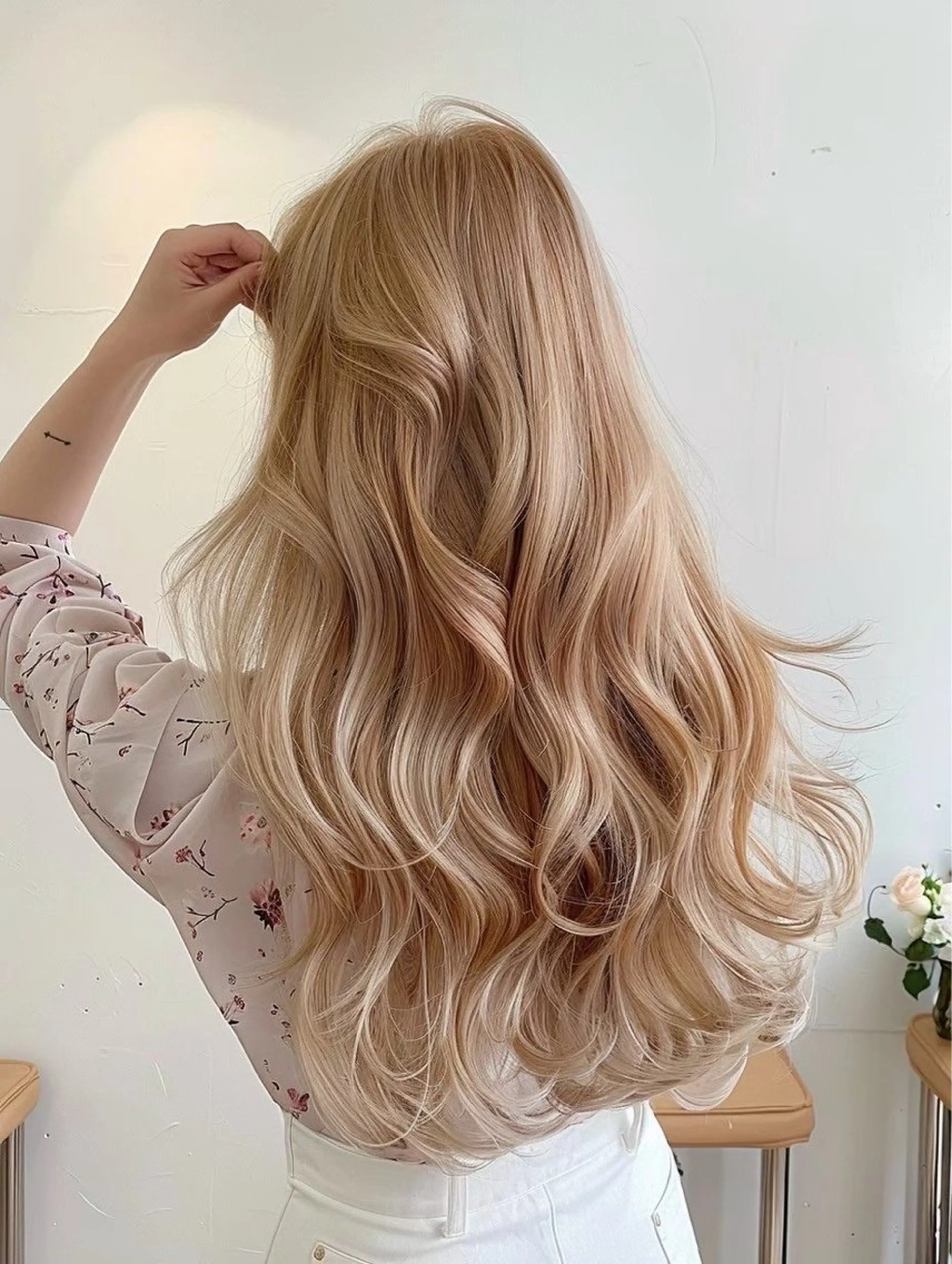 セミロング カラー かいせい/兵庫 /西宮のヘアスタイル