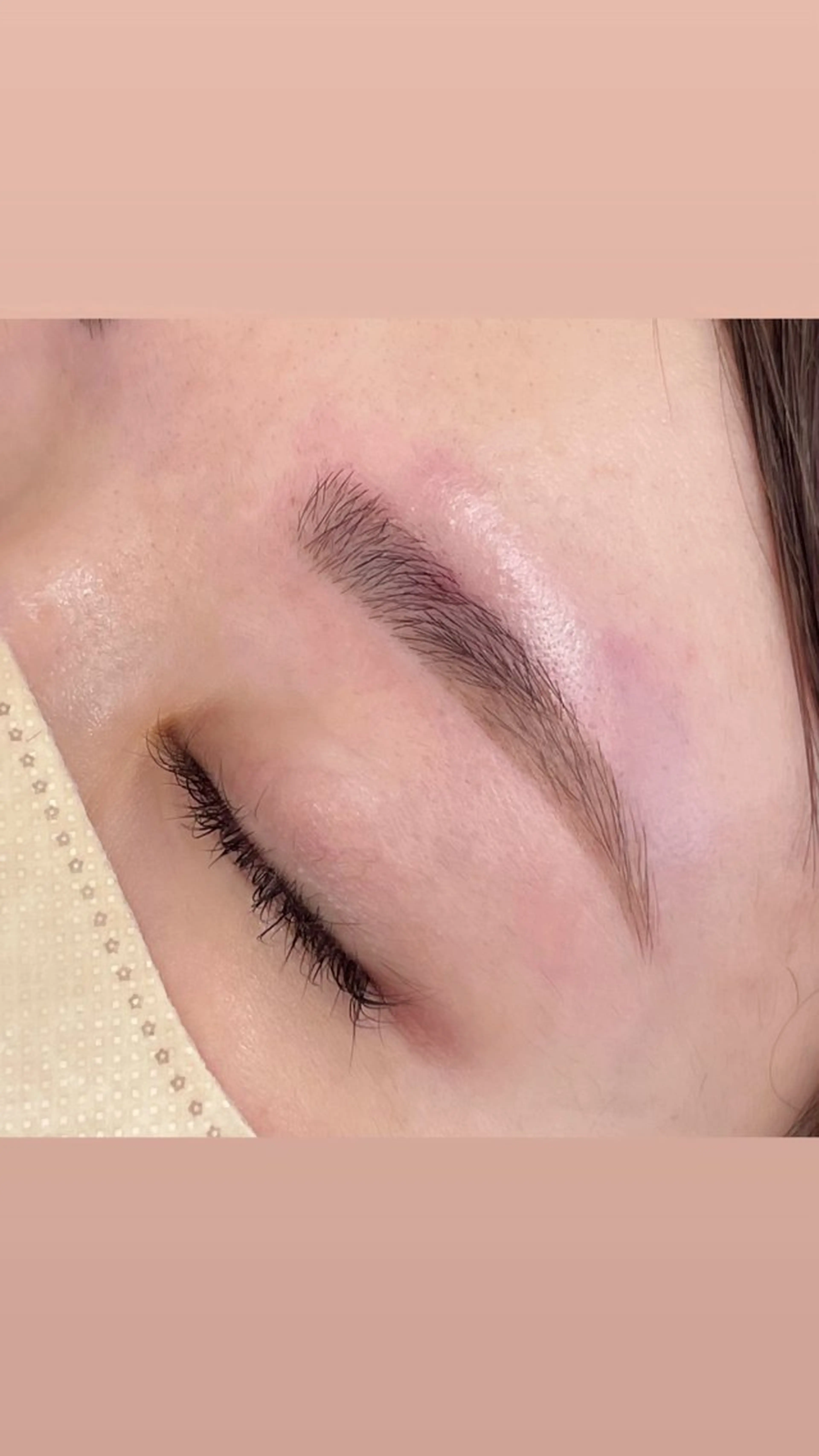 アイブロウ 坂田 りおのマツエク・マツパデザイン