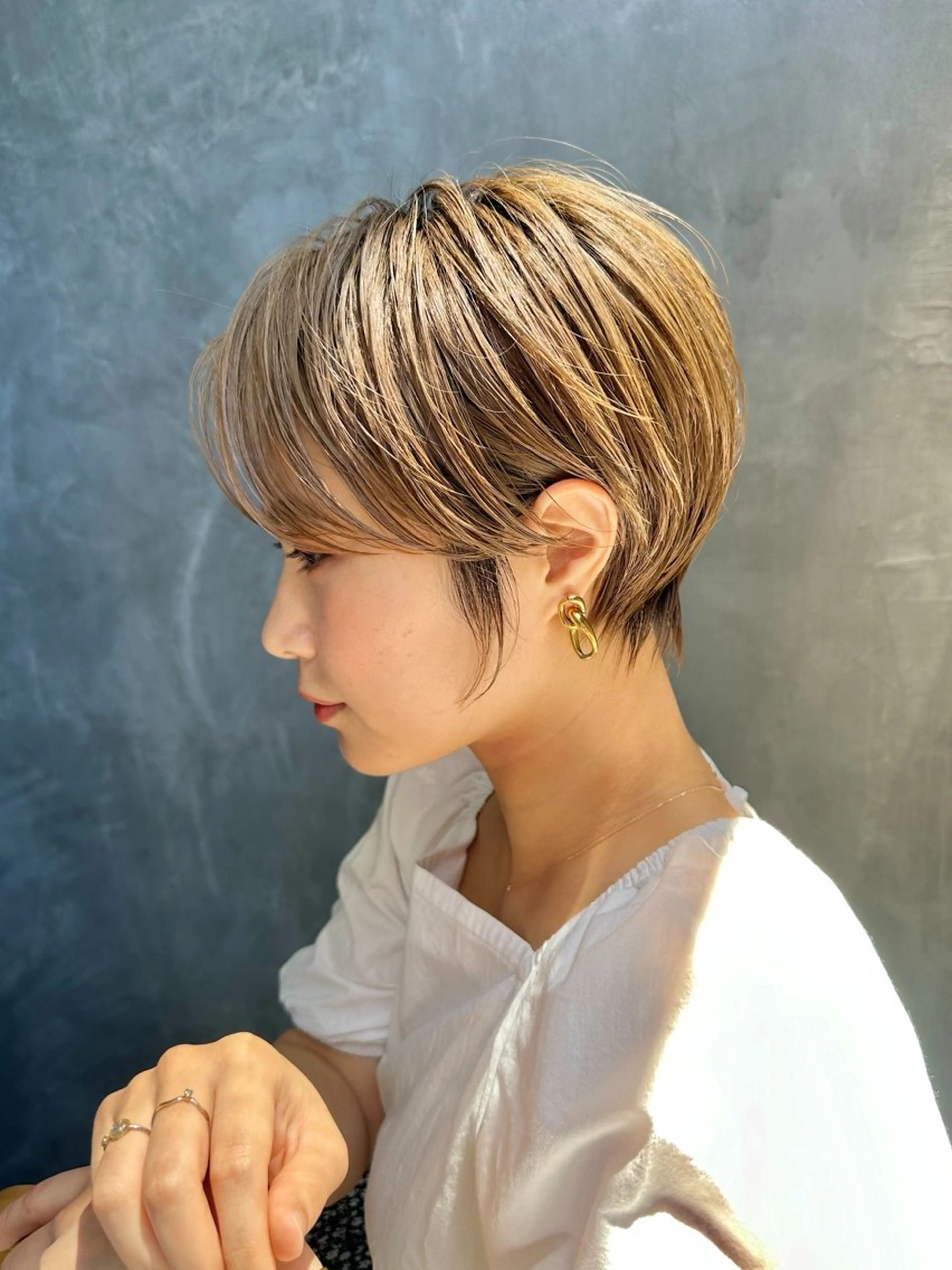 ショート 宮里 蓮生のヘアスタイル