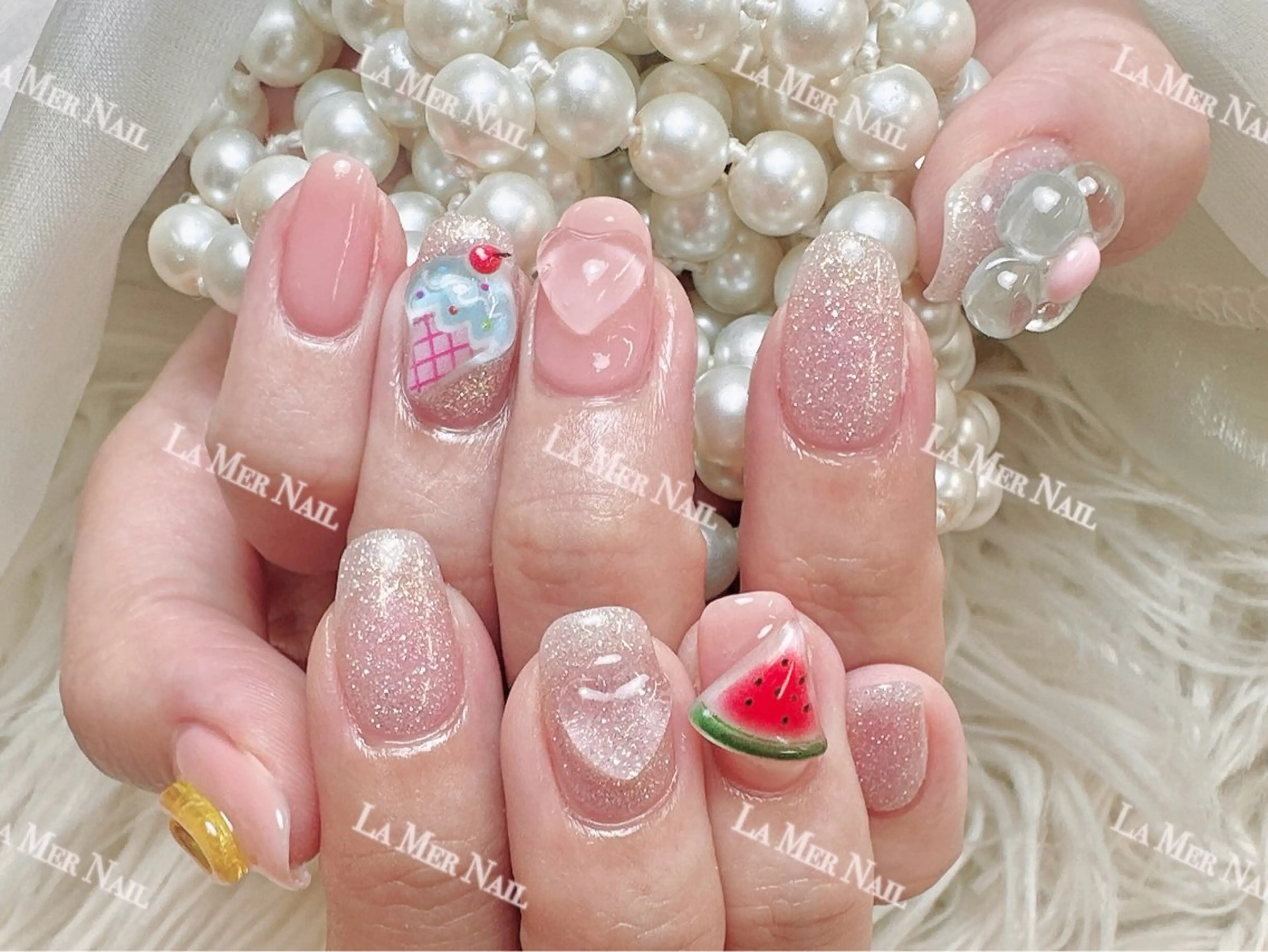 ネイル ハンドネイル ハンドケア La Merのネイルデザイン