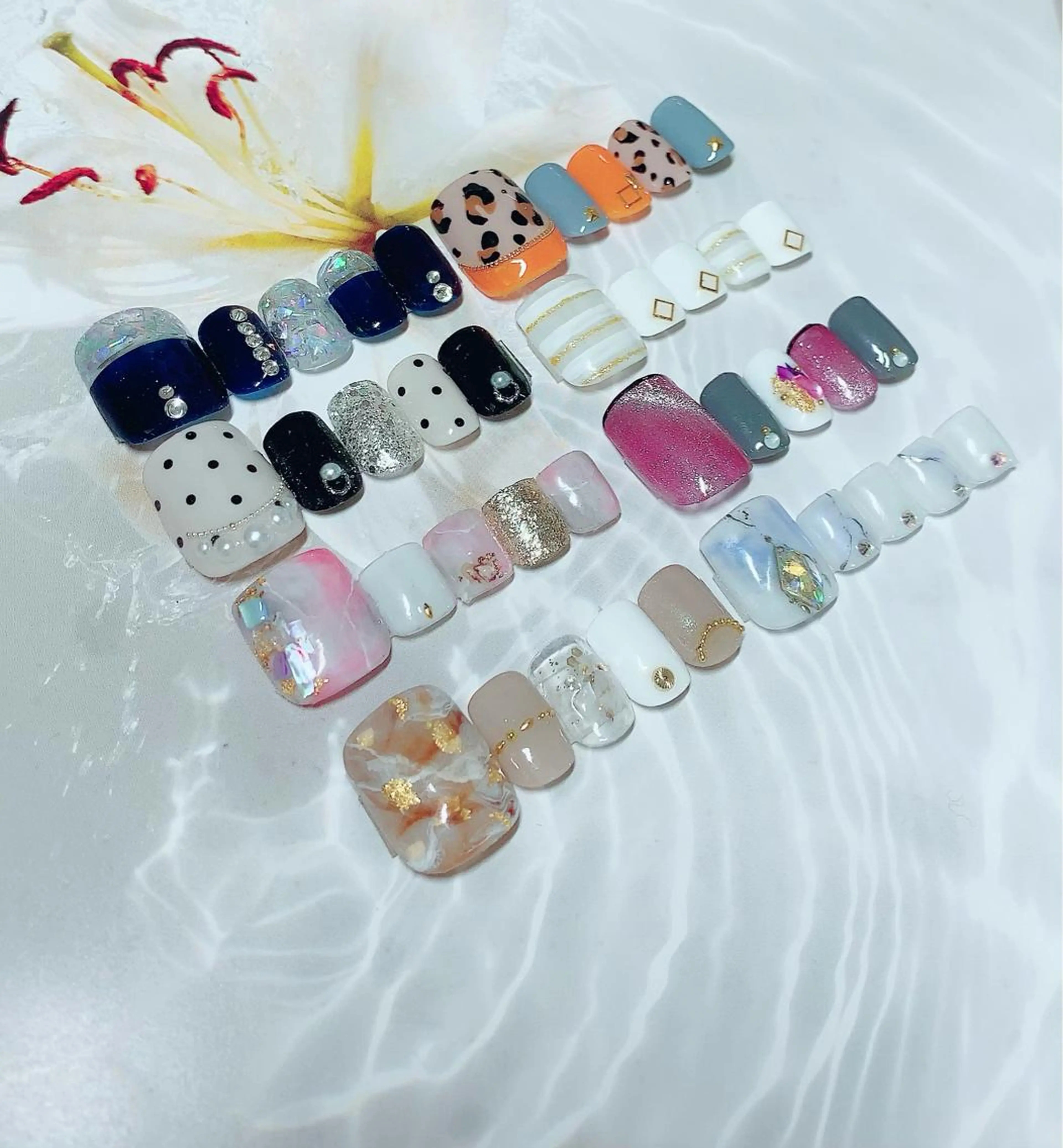 ネイル フットネイル JILL sa-yaのネイルデザイン