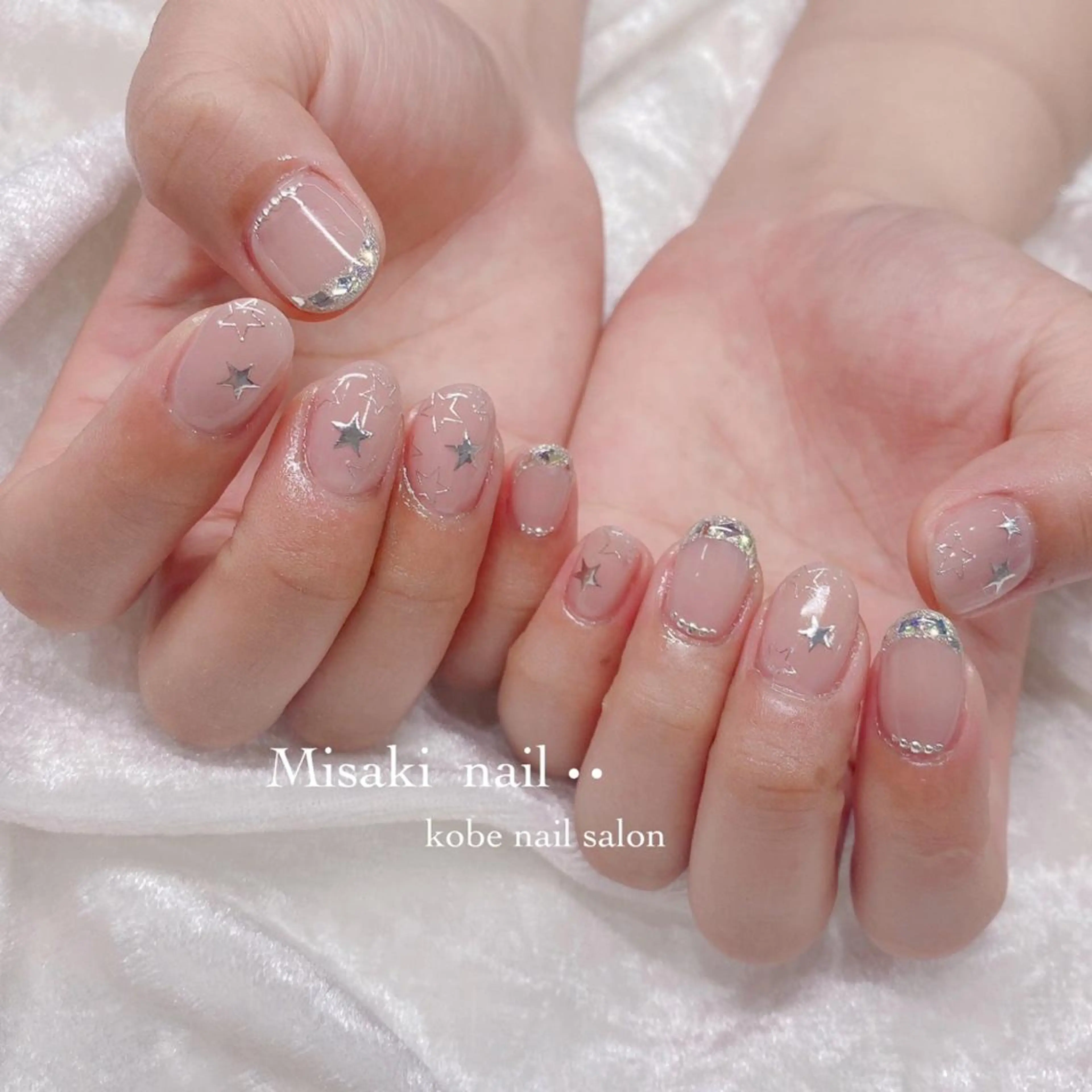 ネイル 韓国ネイル ワンホンネイル ハンドネイル nailsalon miinailsのネイルデザイン