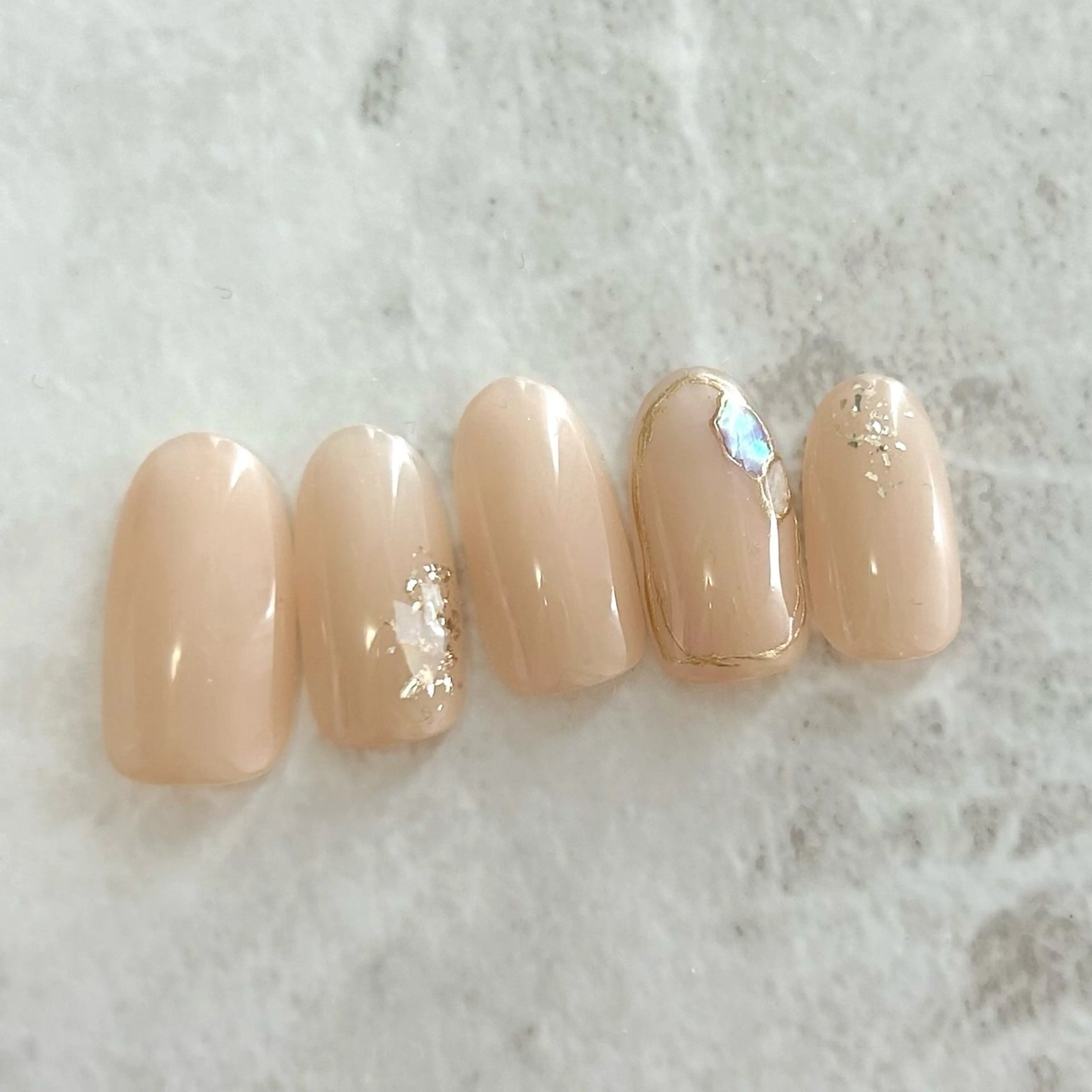 ネイル 桜ネイル オフィスネイル なが さきのネイルデザイン