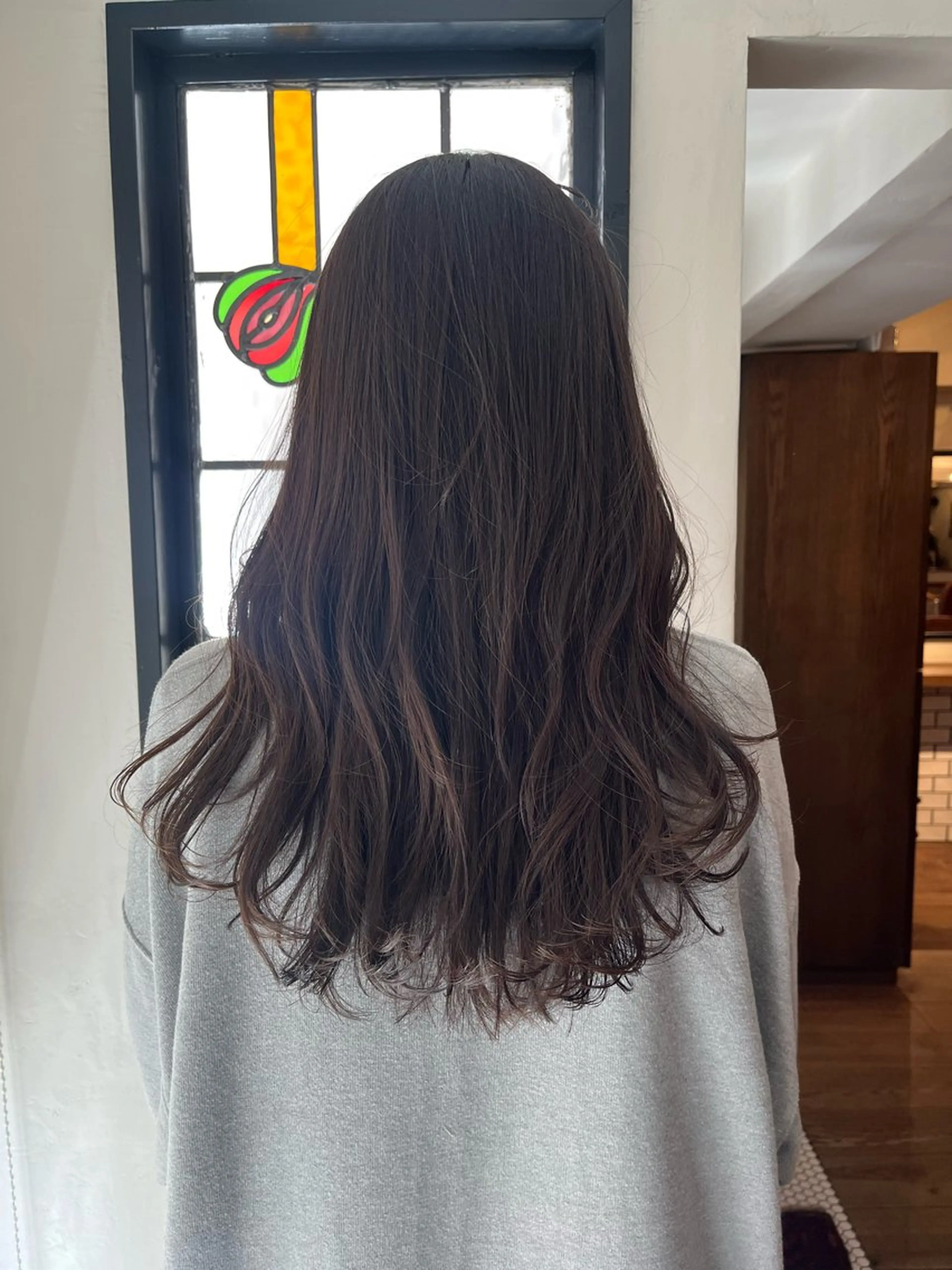 ロング カラー レイヤーカット 🧸メンズカット 🧸conatsuのヘアスタイル