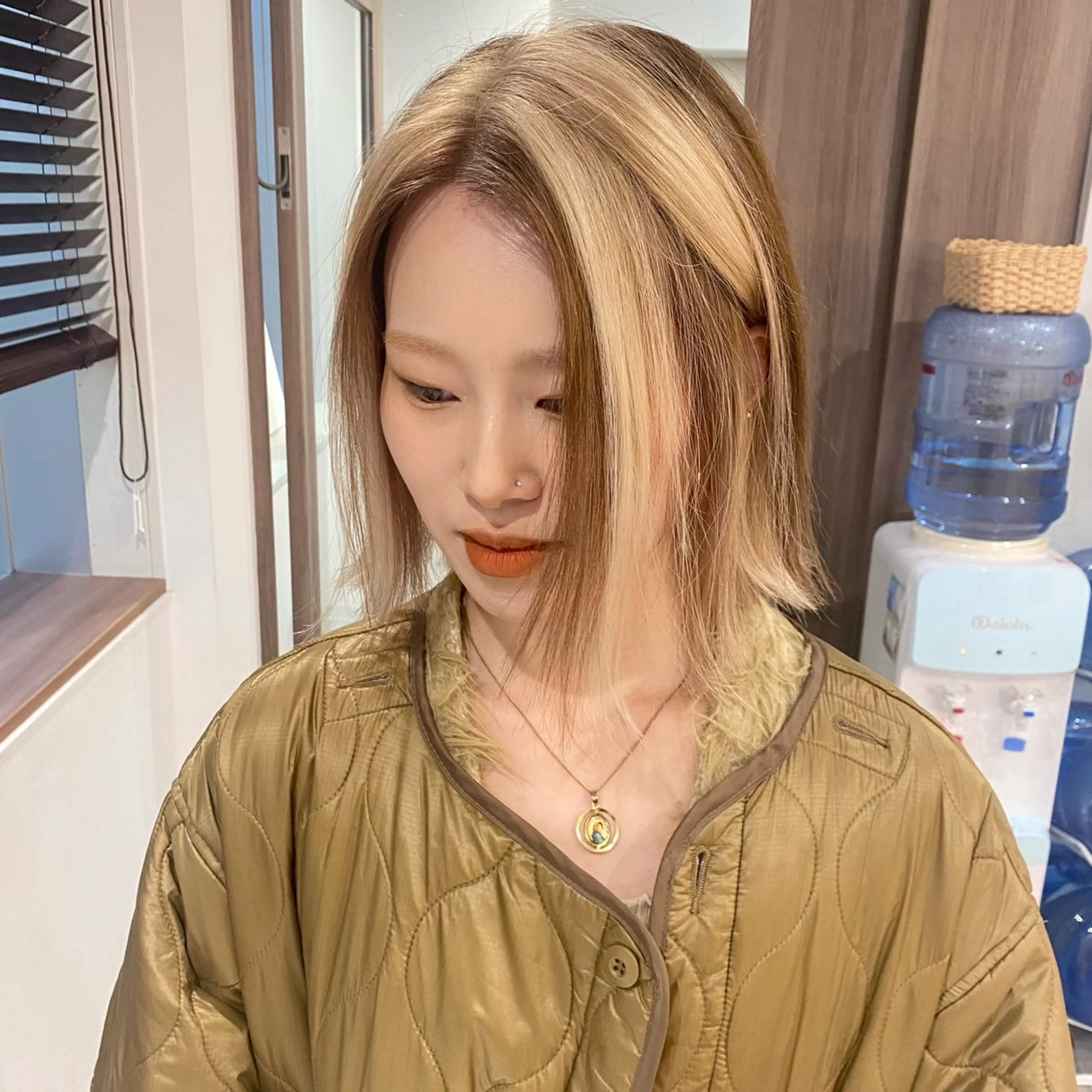 ショート カット ヘアカラー トリートメント akina＊ブリーチ ♡トレンドヘアのヘアスタイル