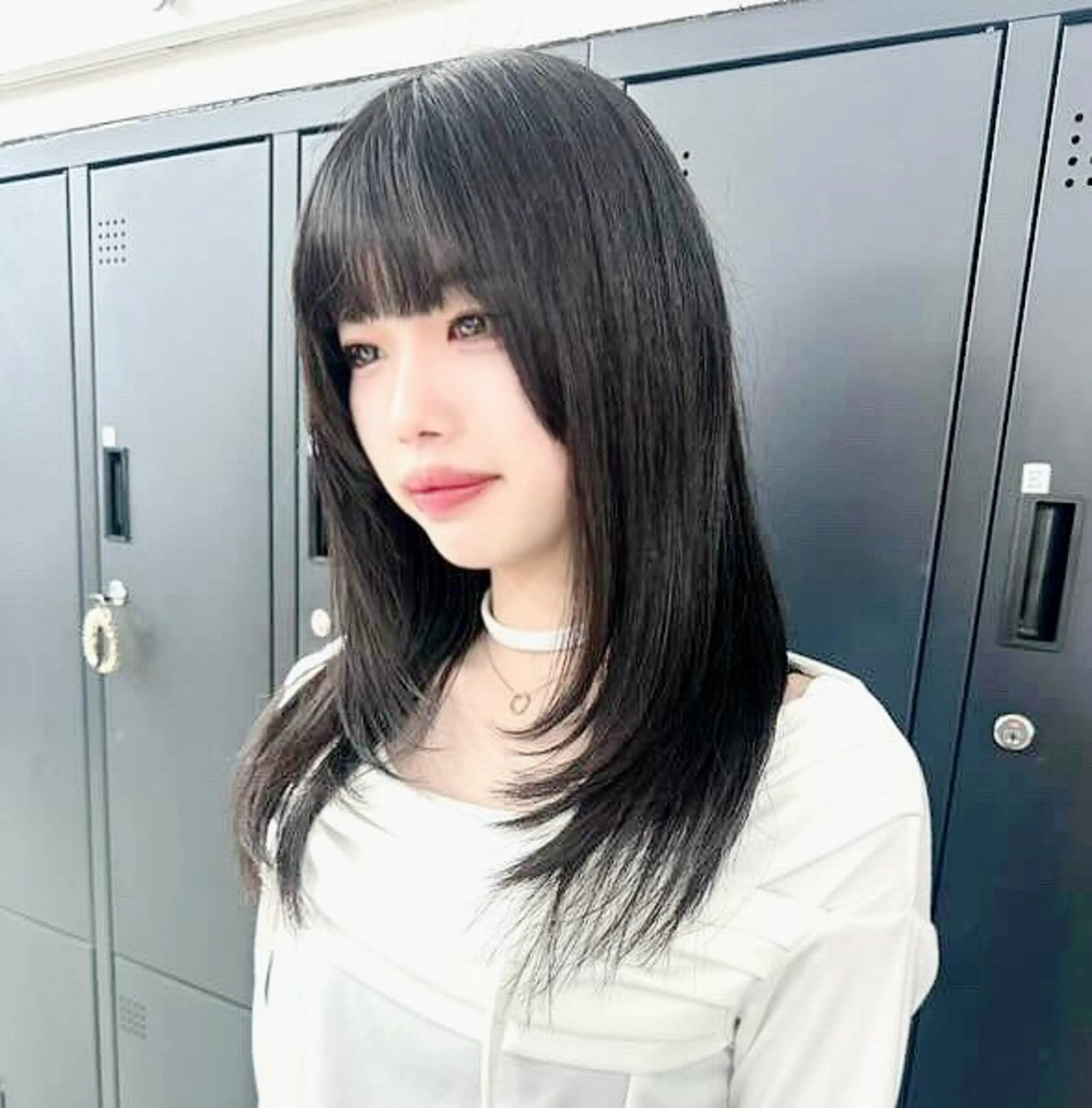 🎀【ミニモ学割】🎀👩🎓重くない艶のある暗髪カラー➕1step treatment付き🫧🧴の写真