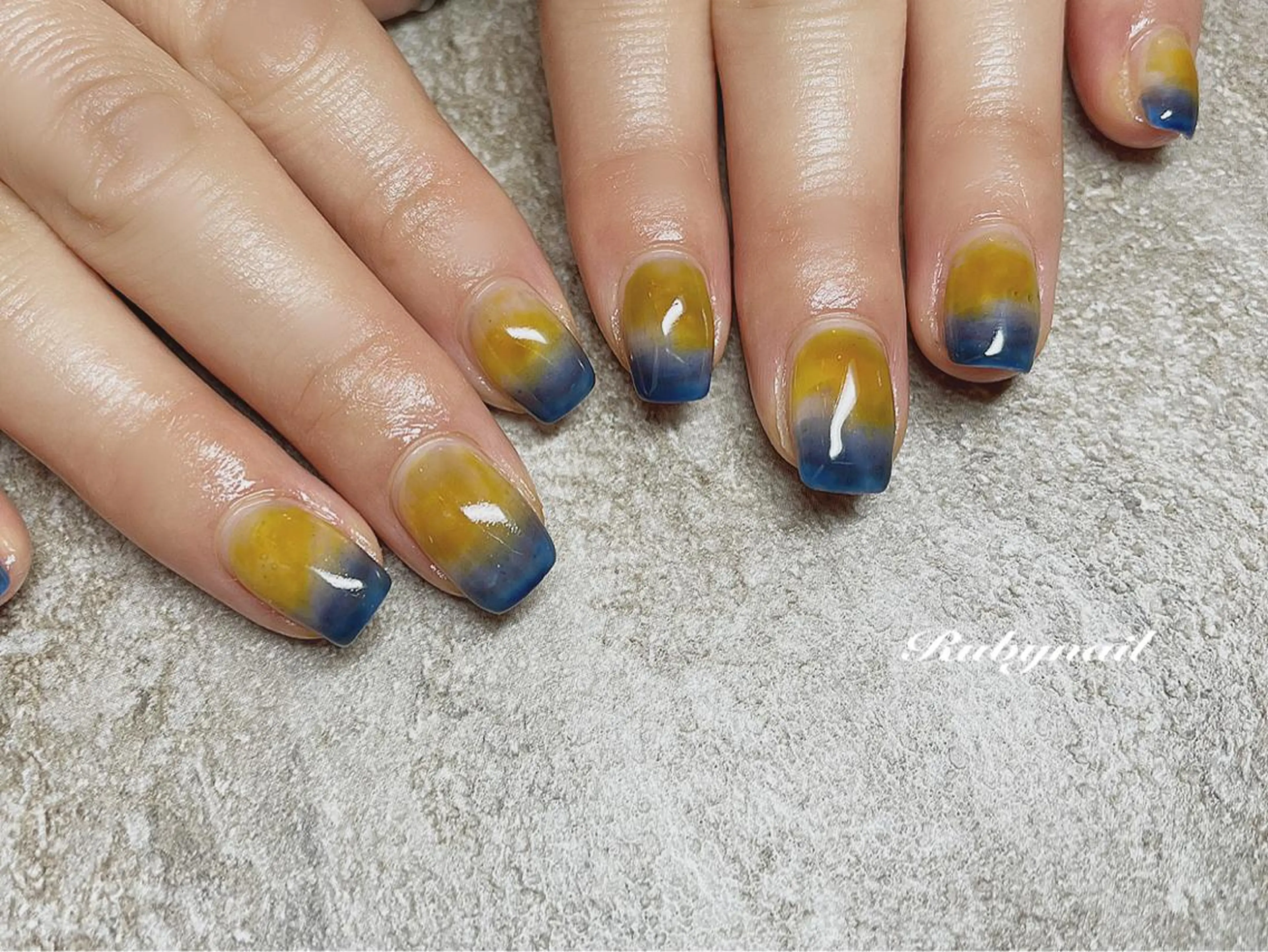 ネイル ニュアンスネイル プライベートサロン Rubynailのネイルデザイン