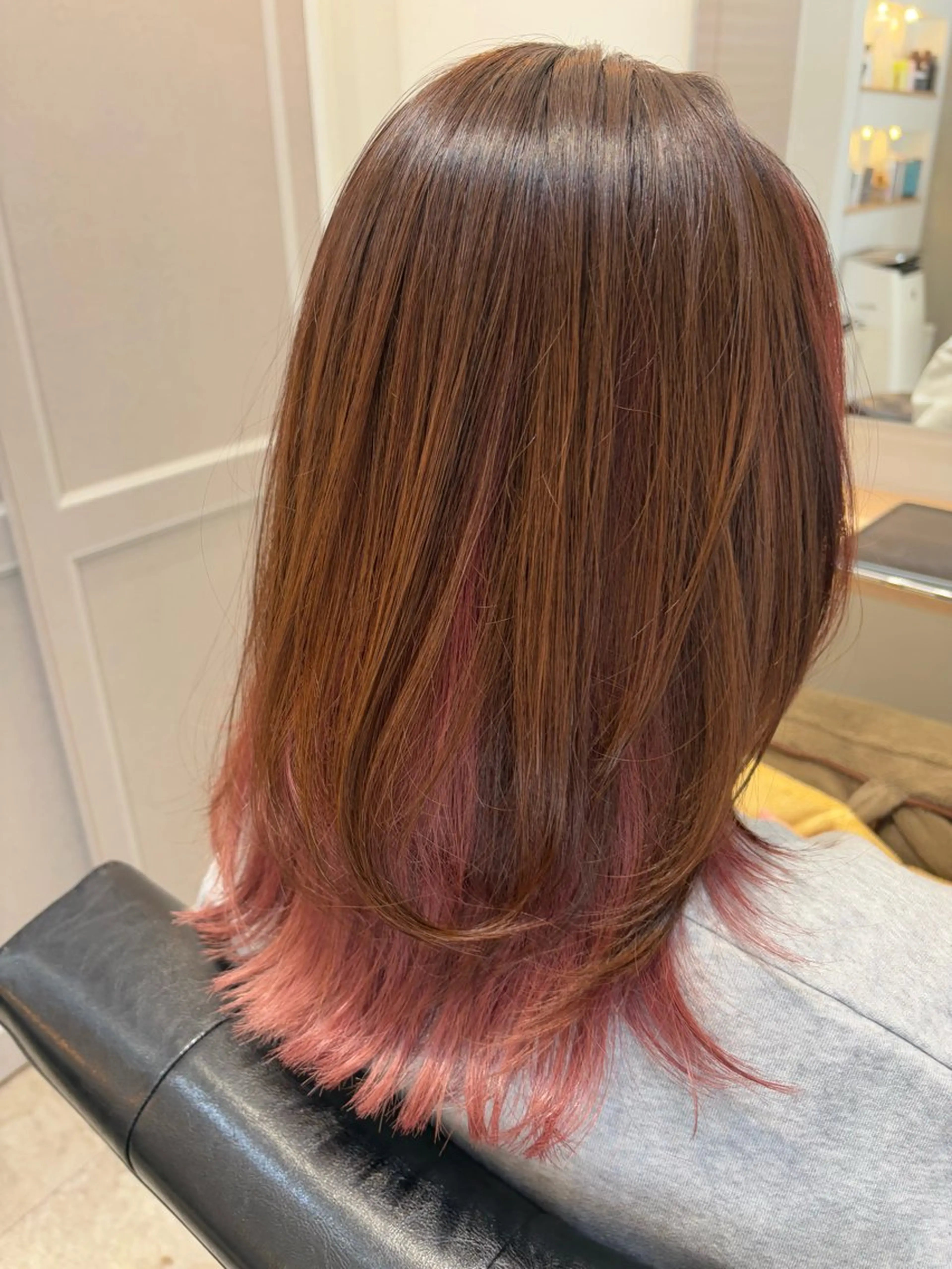 セミロング 南雲 由麻のヘアスタイル