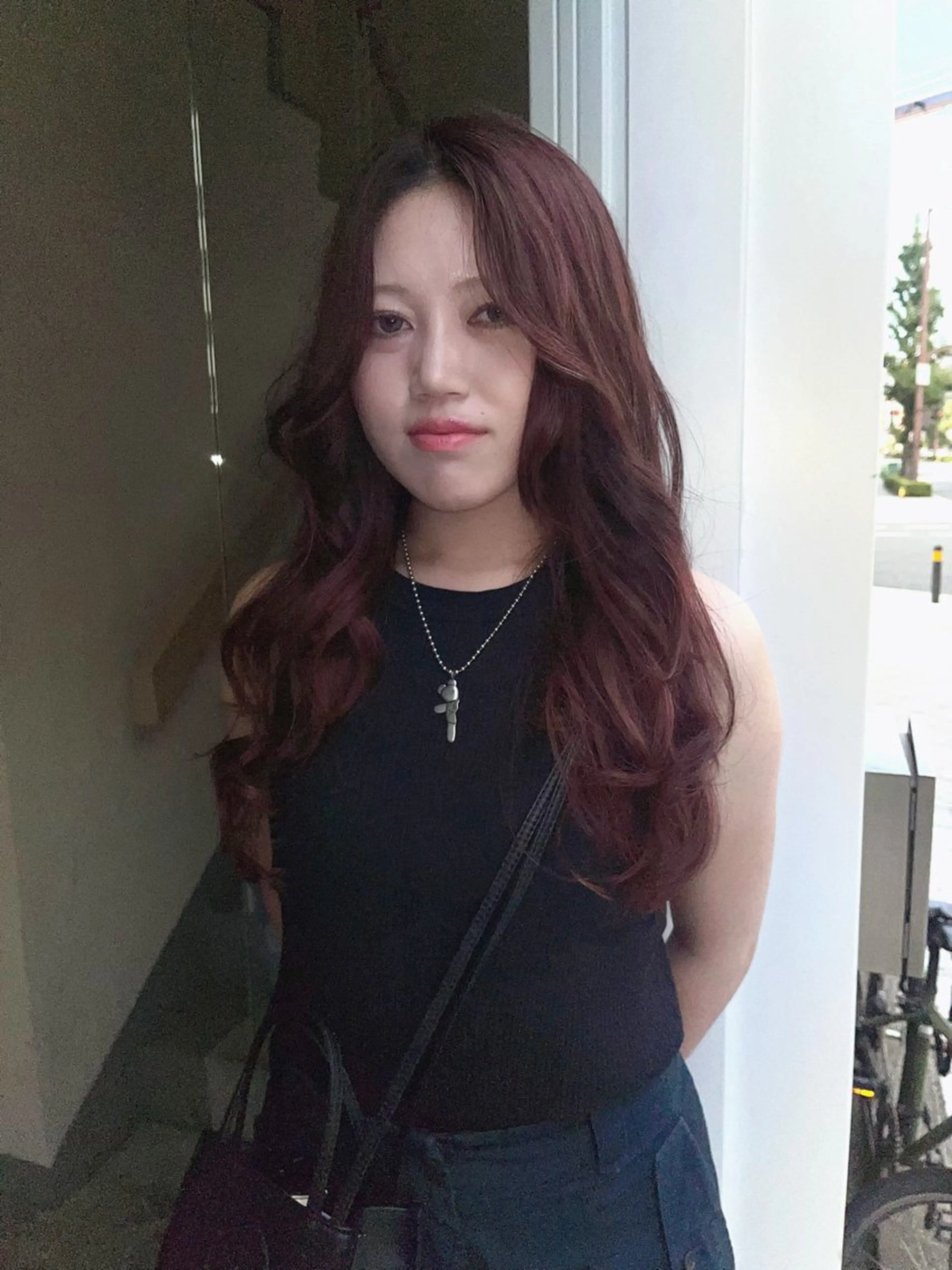 ロング カラー sliver ・siki /YUIのヘアスタイル