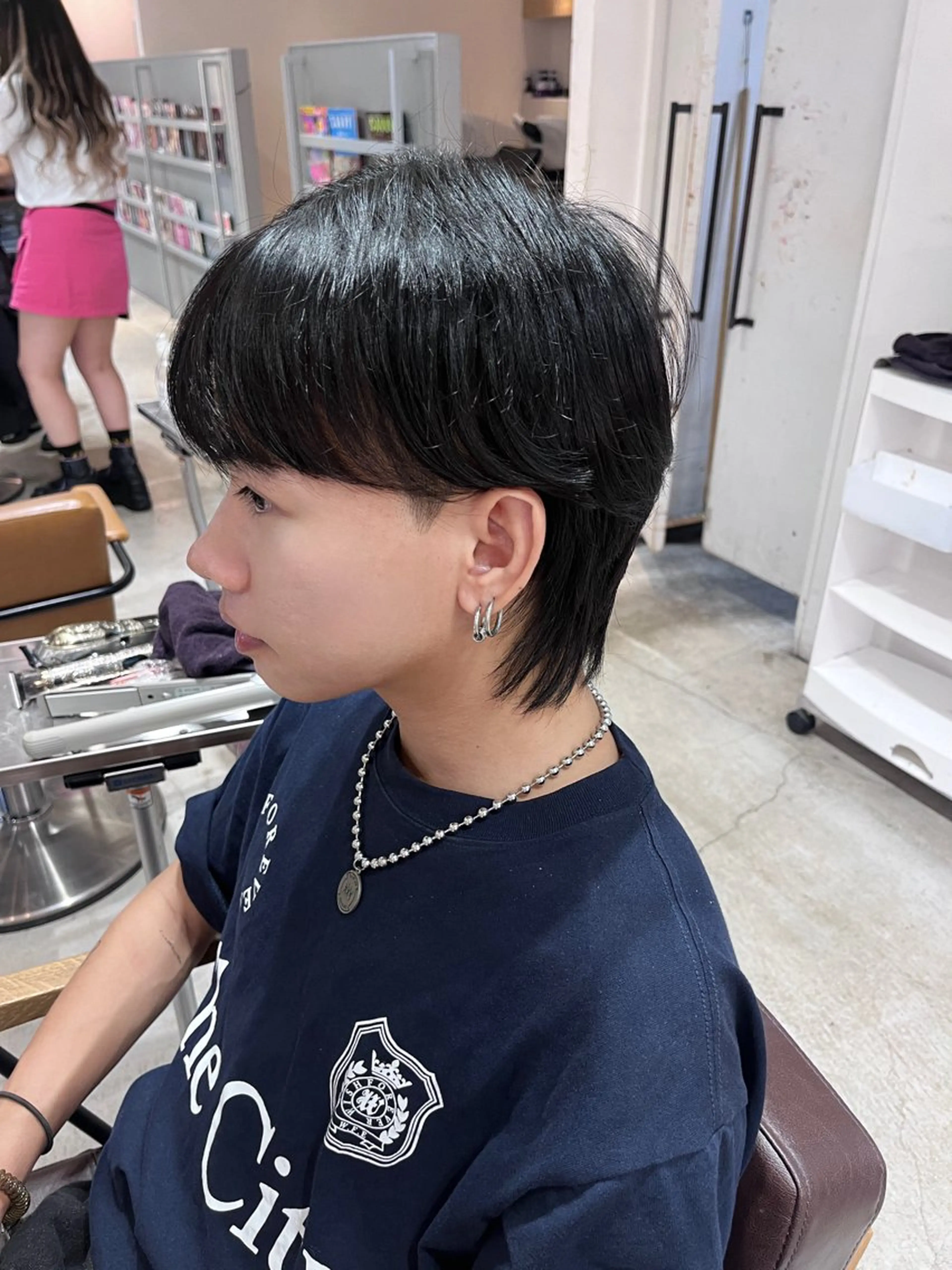 カラー パーマ メンズ カット ヘアカラー パーマ 大阪韓国メンズ特化 LUNAのヘアスタイル