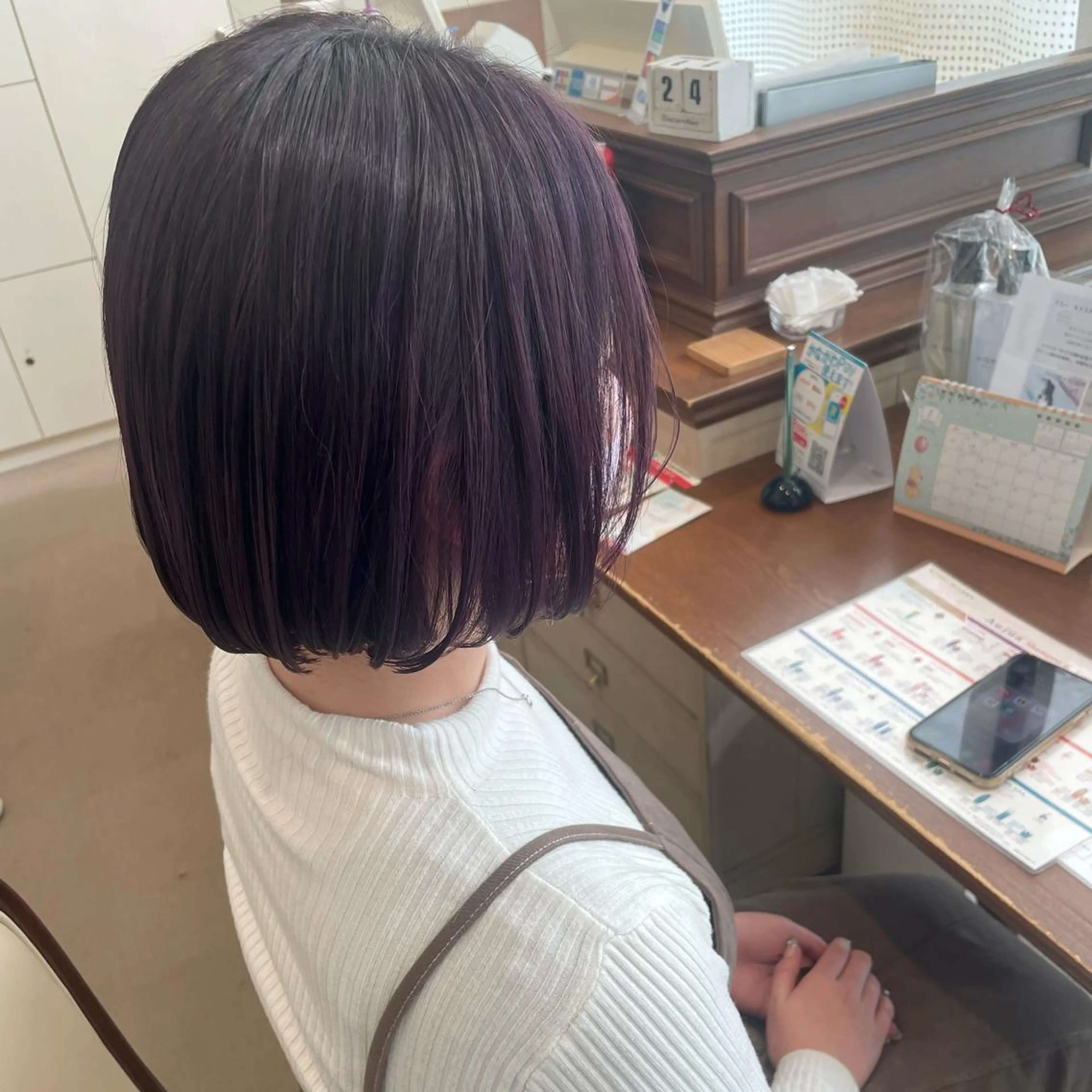 ショート カラー 🍪ﾖｼｲﾊﾙﾈ🍪 ﾗﾍﾞﾝﾀﾞｰｶﾗｰのヘアスタイル