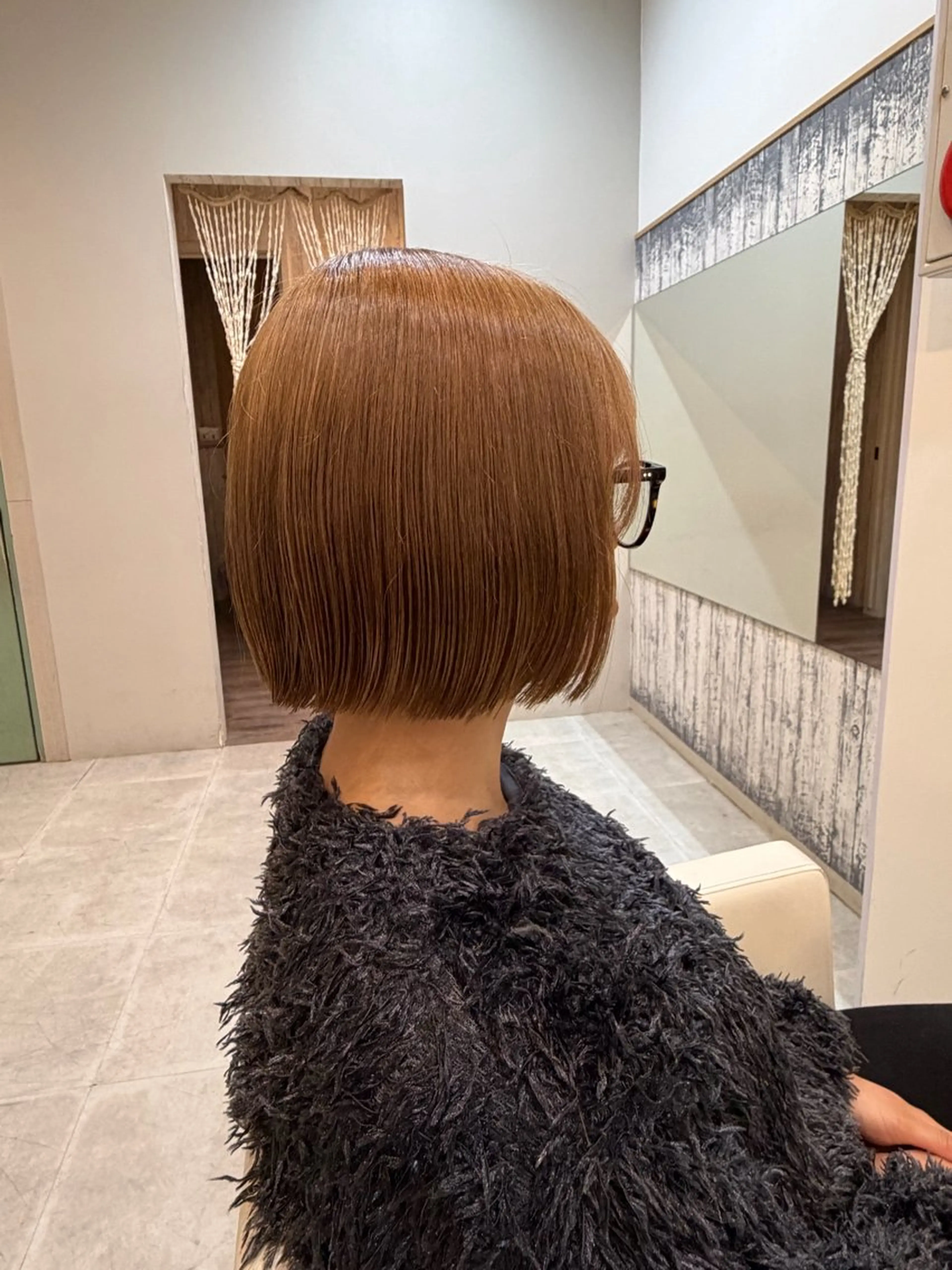 ショート 切りっぱなしボブ ボブ ななる ／モデル様募集中‼️のヘアスタイル