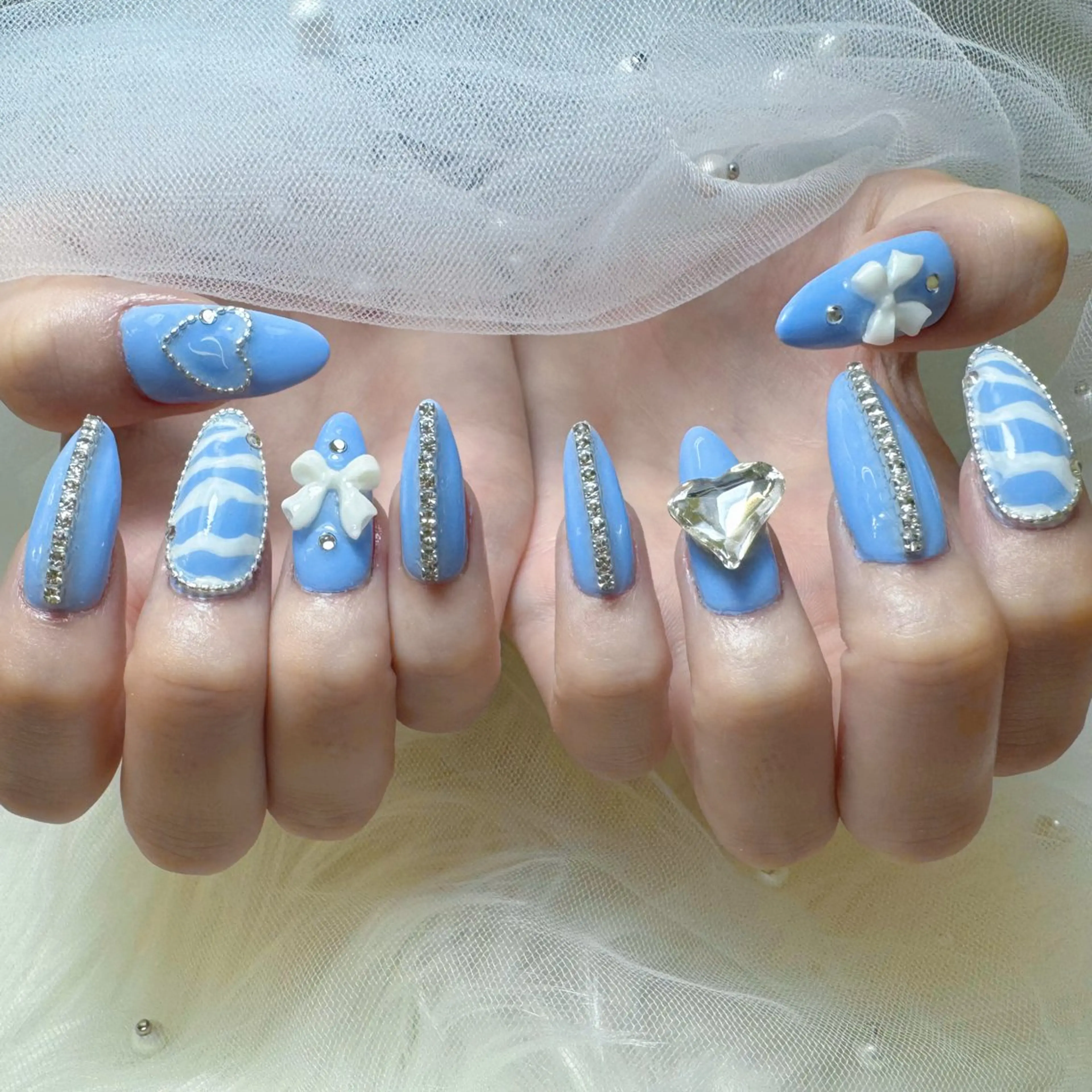 ネイル ハンドネイル Melody Nail所属・Melody 3D/スカルプ専門店のネイルデザイン