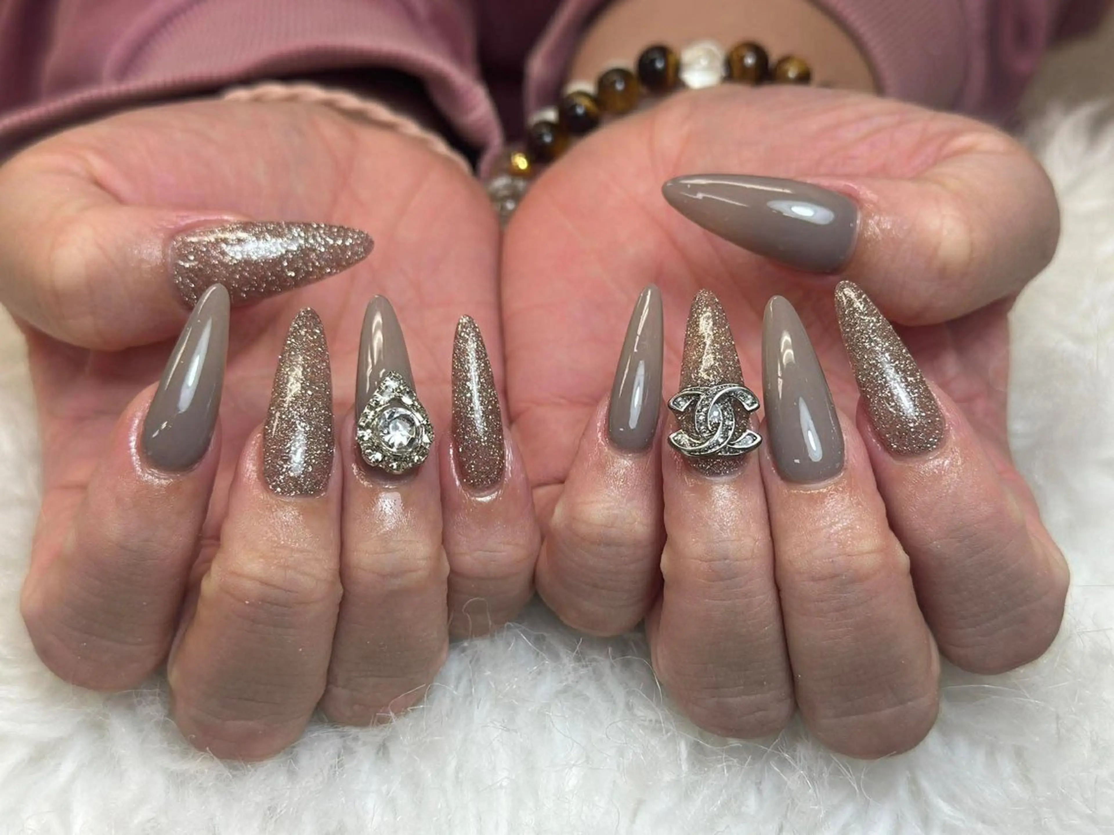 ネイル フレンチネイル ジェルネイル ガーリー 韓国ネイル ロングネイル ハンドネイル NieNail Nezukoのネイルデザイン