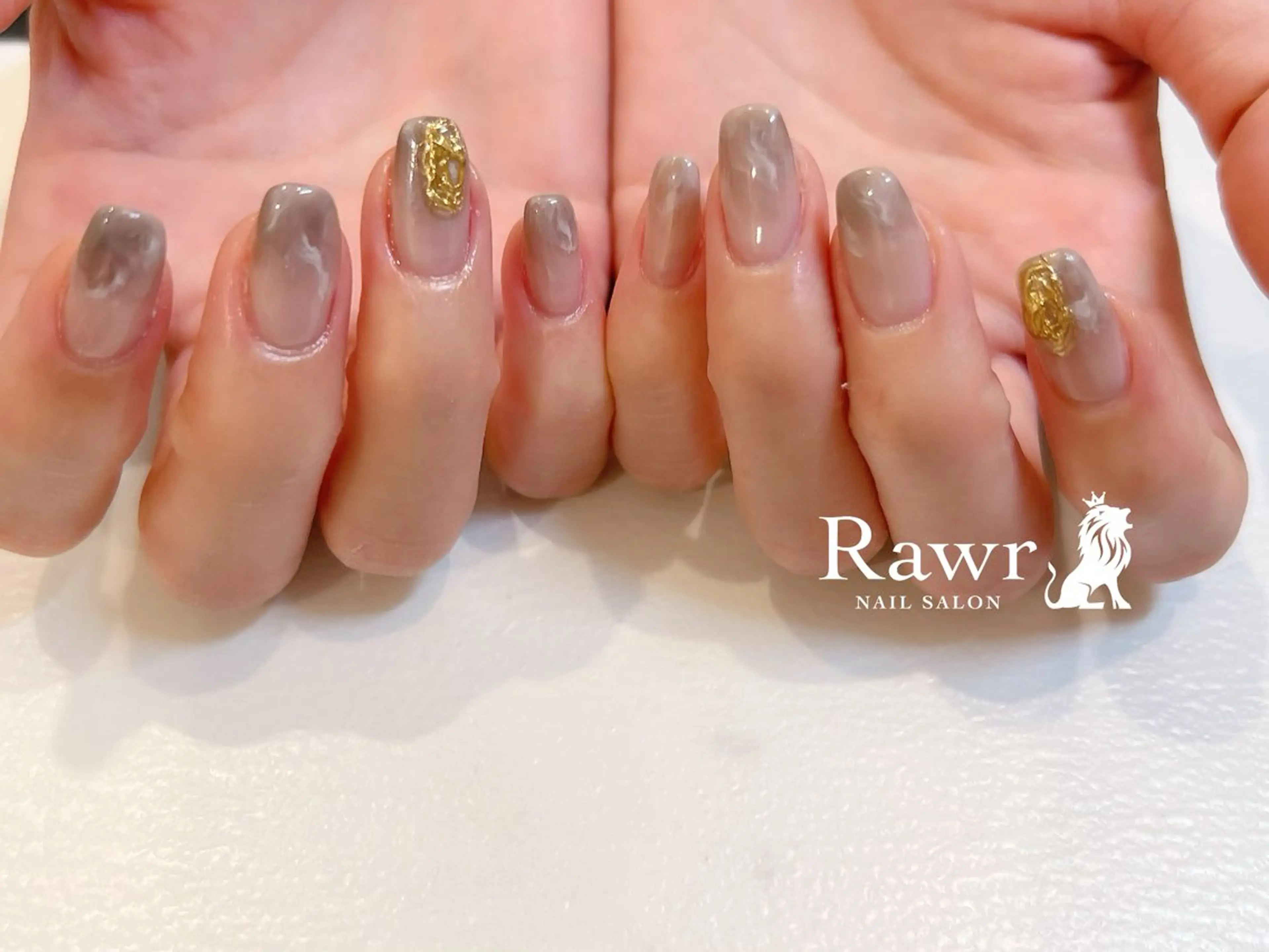 ネイル ハンドネイル Rawr / saoriのネイルデザイン