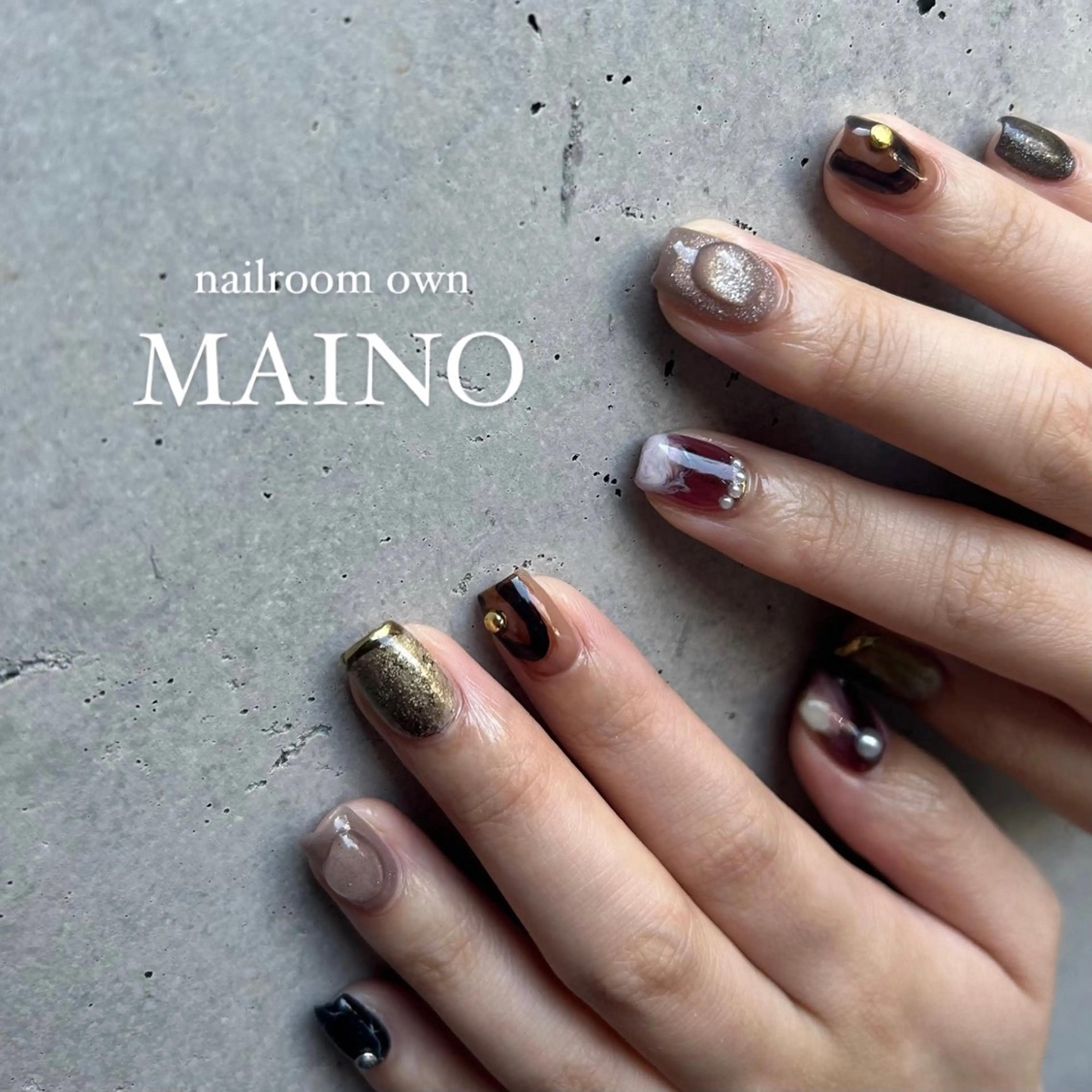 ネイル maino ( own　)のネイルデザイン