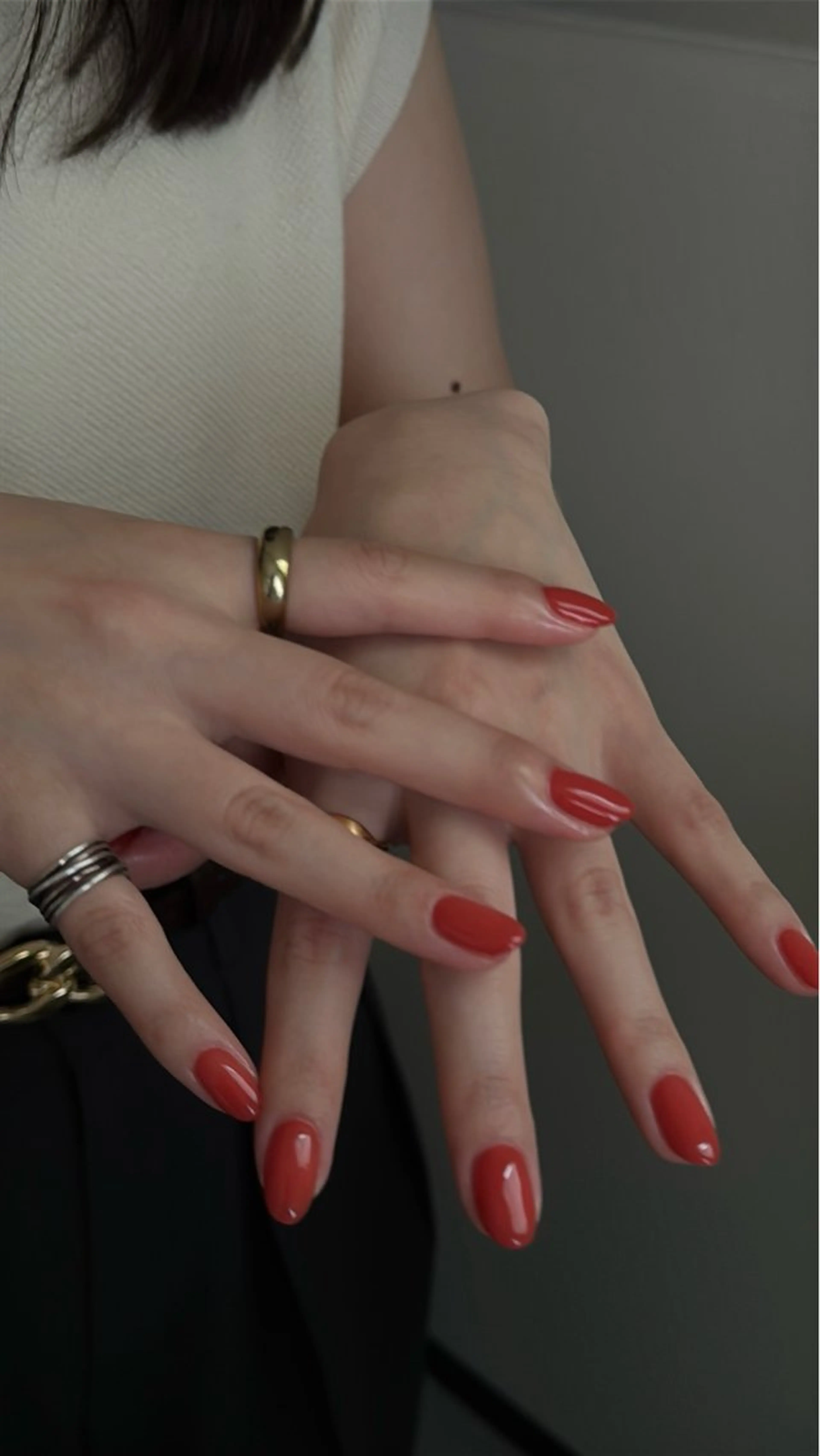 ネイル ワンカラーネイル ハンドネイル lacier nailのネイルデザイン