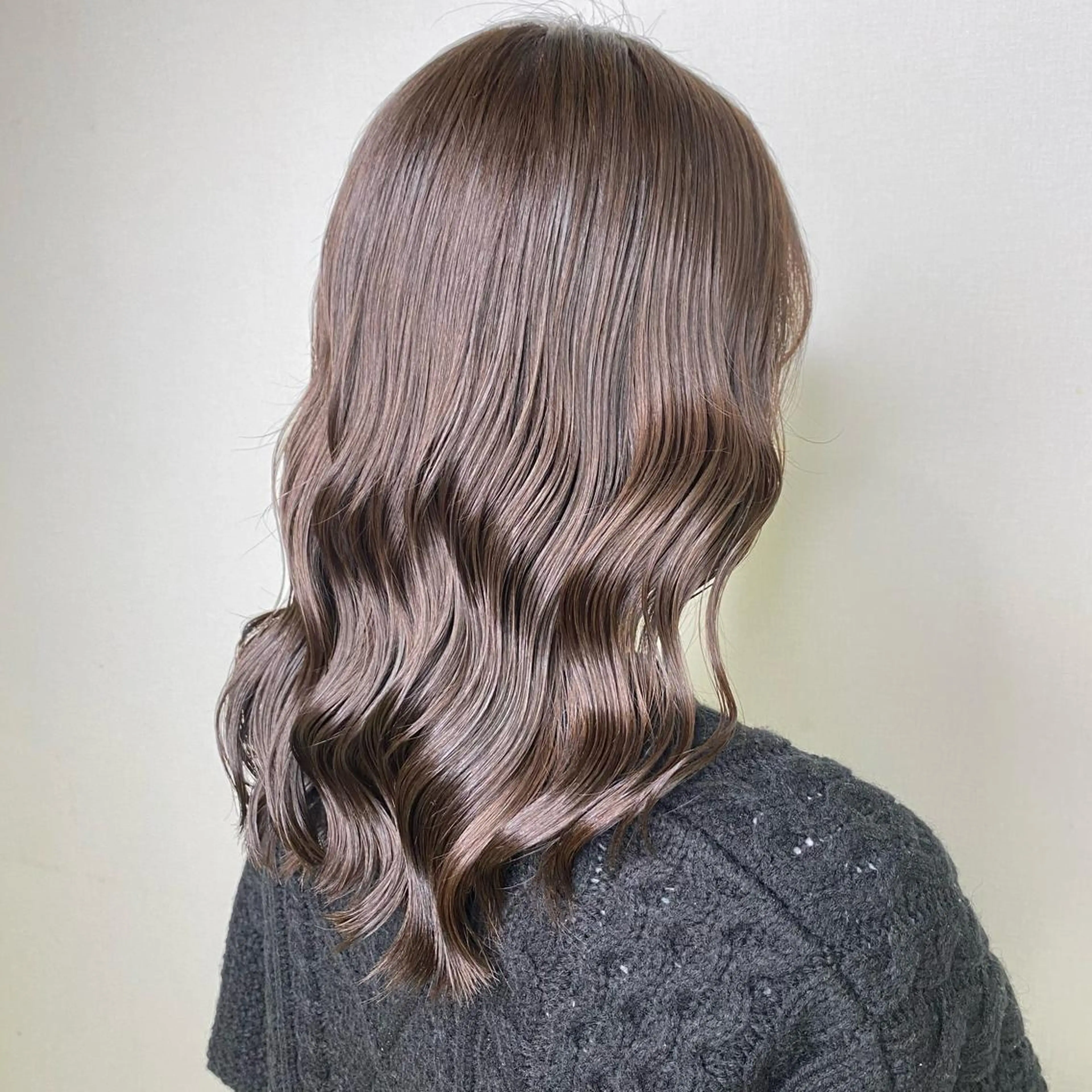 セミロング カラー 韓国レイヤー/ 顔周り💕田中将吾のヘアスタイル