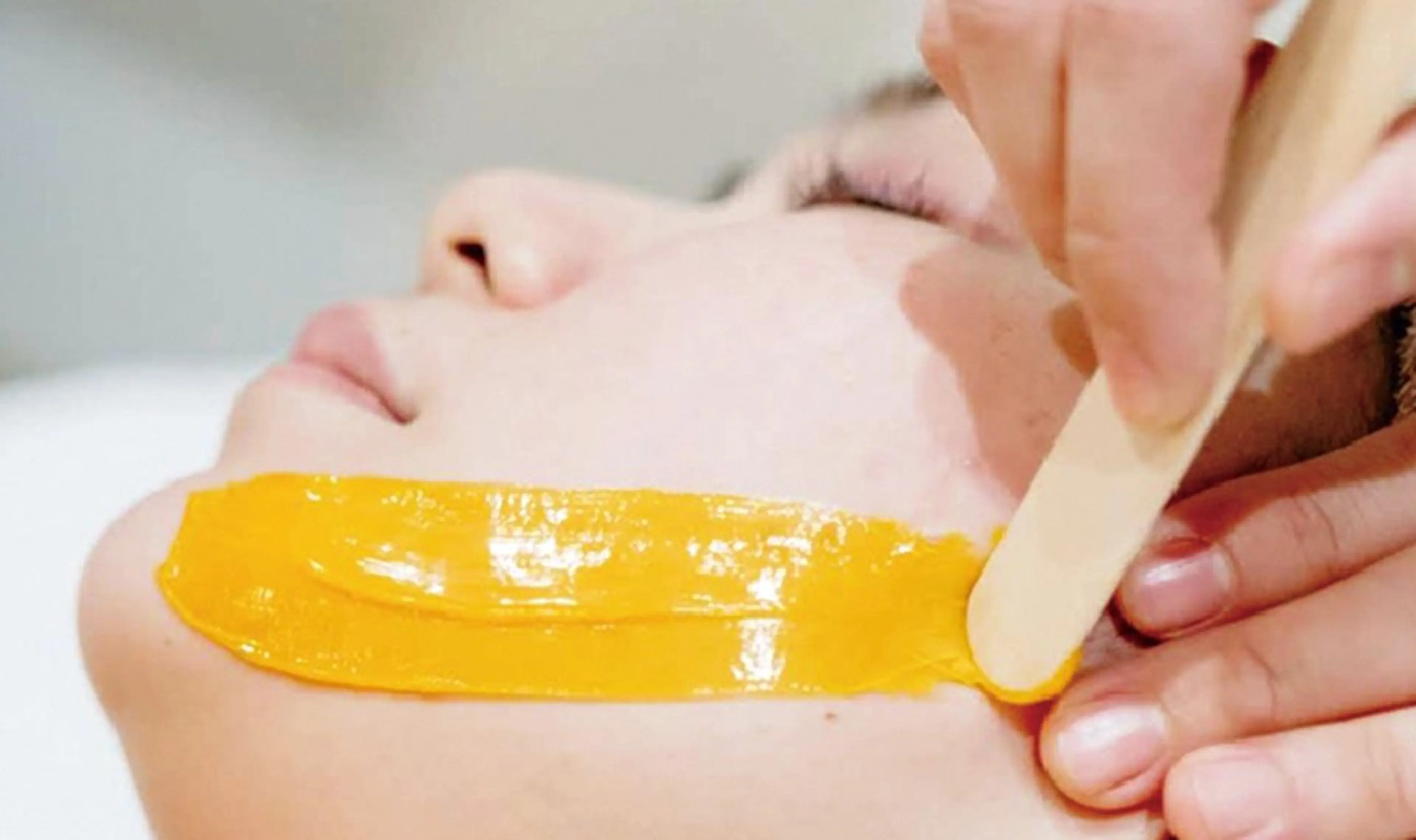 人気No.2【美肌脱毛 毛穴＆小顔ケア☆】フェイシャルワックス 100分¥12800→¥8800の写真