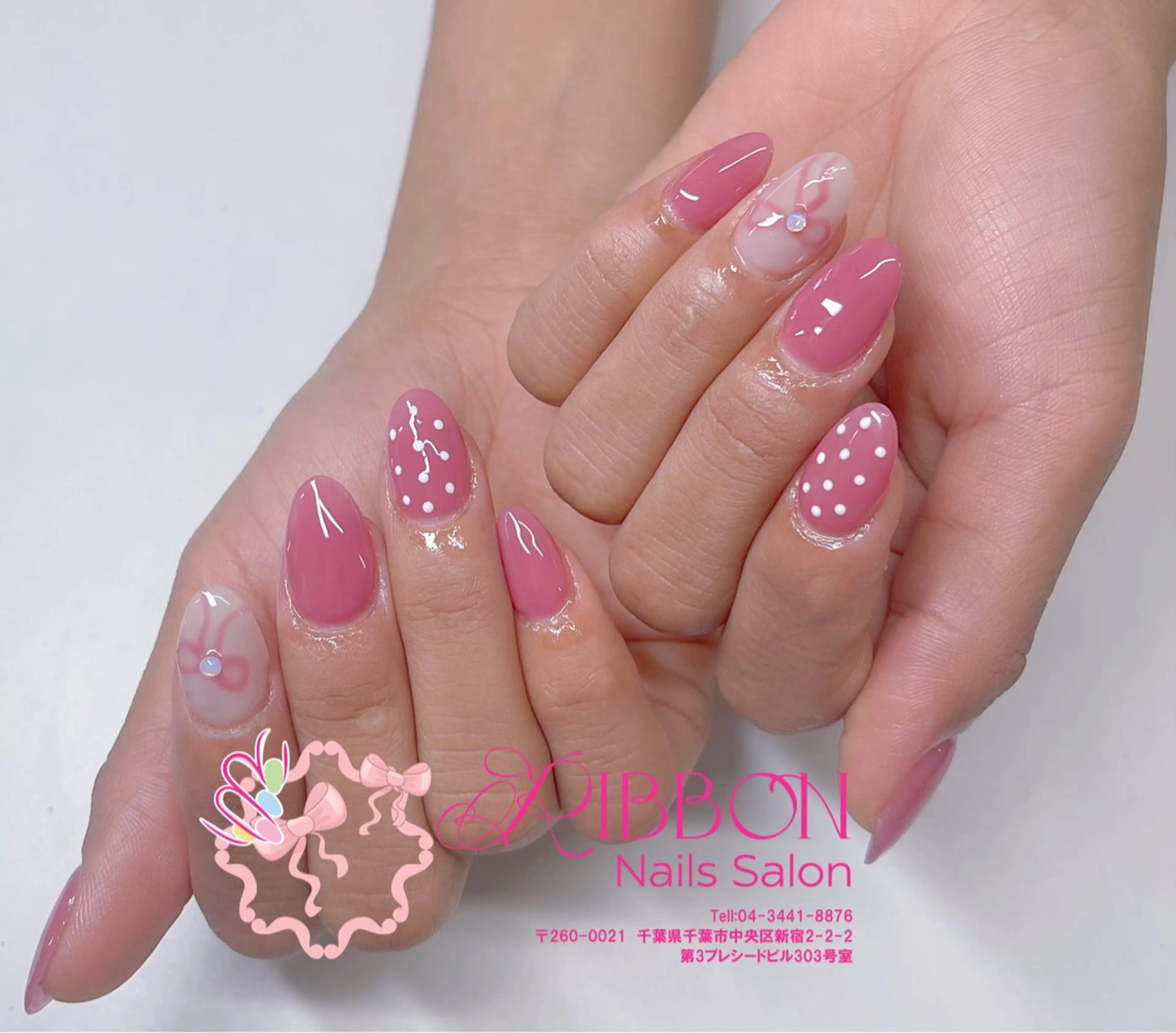 待ち込みデザイン4本🧸❤️の写真