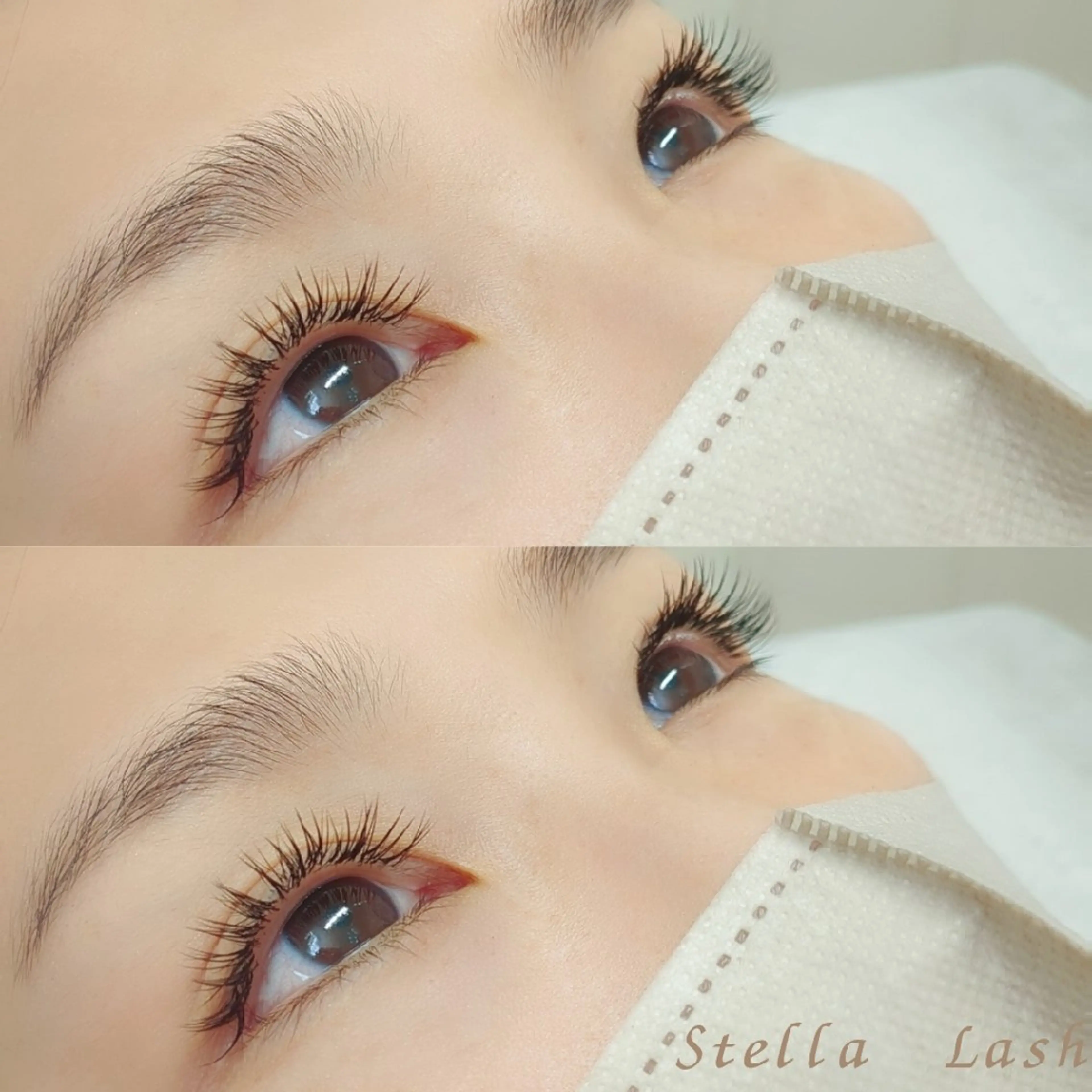 華やか仕上げ｜140本 フラットラッシュの写真