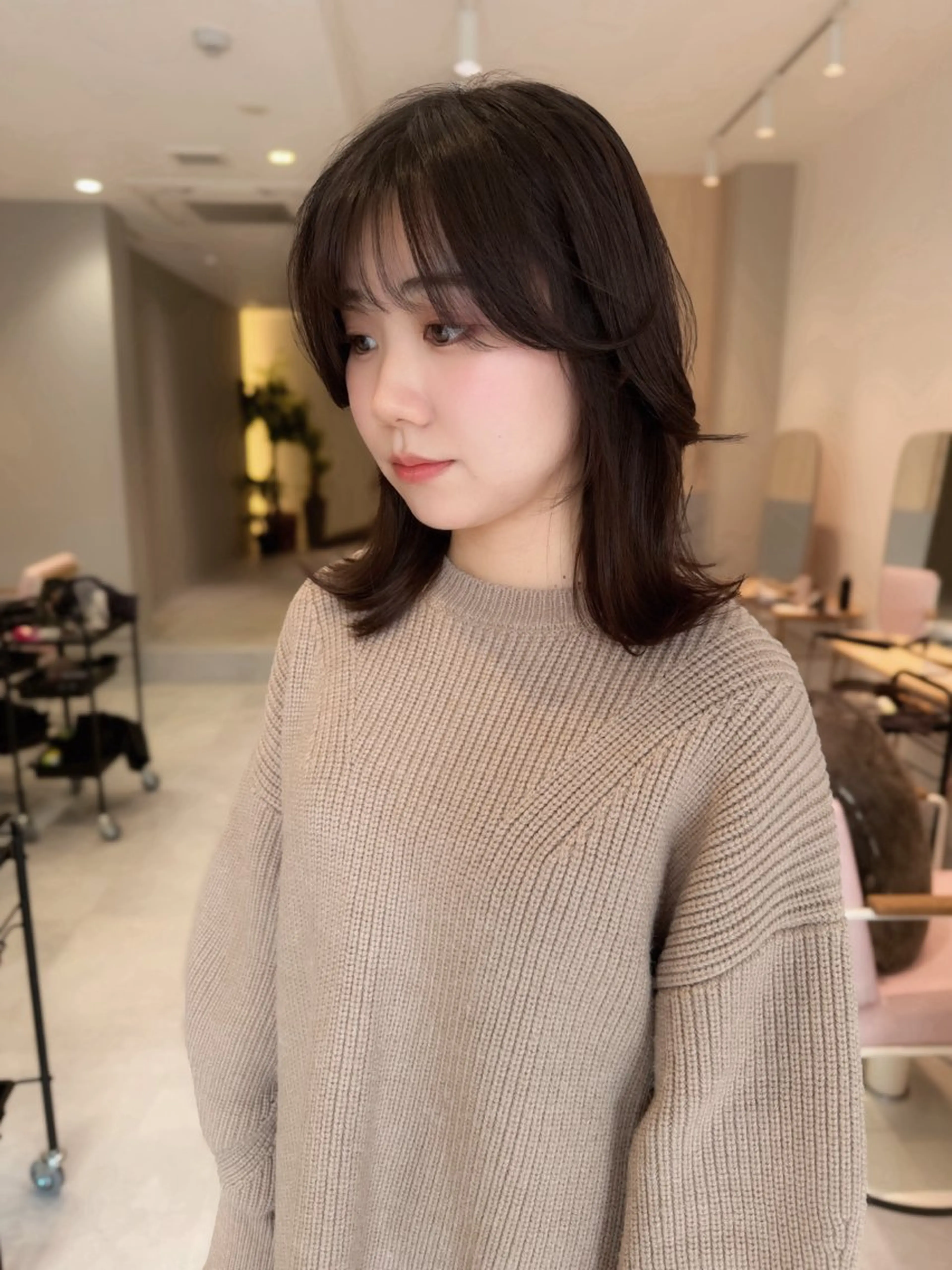 セミロング カット トリートメント ヘアセット ✂️似合わせの魔術師 石田一樹✂️のヘアスタイル