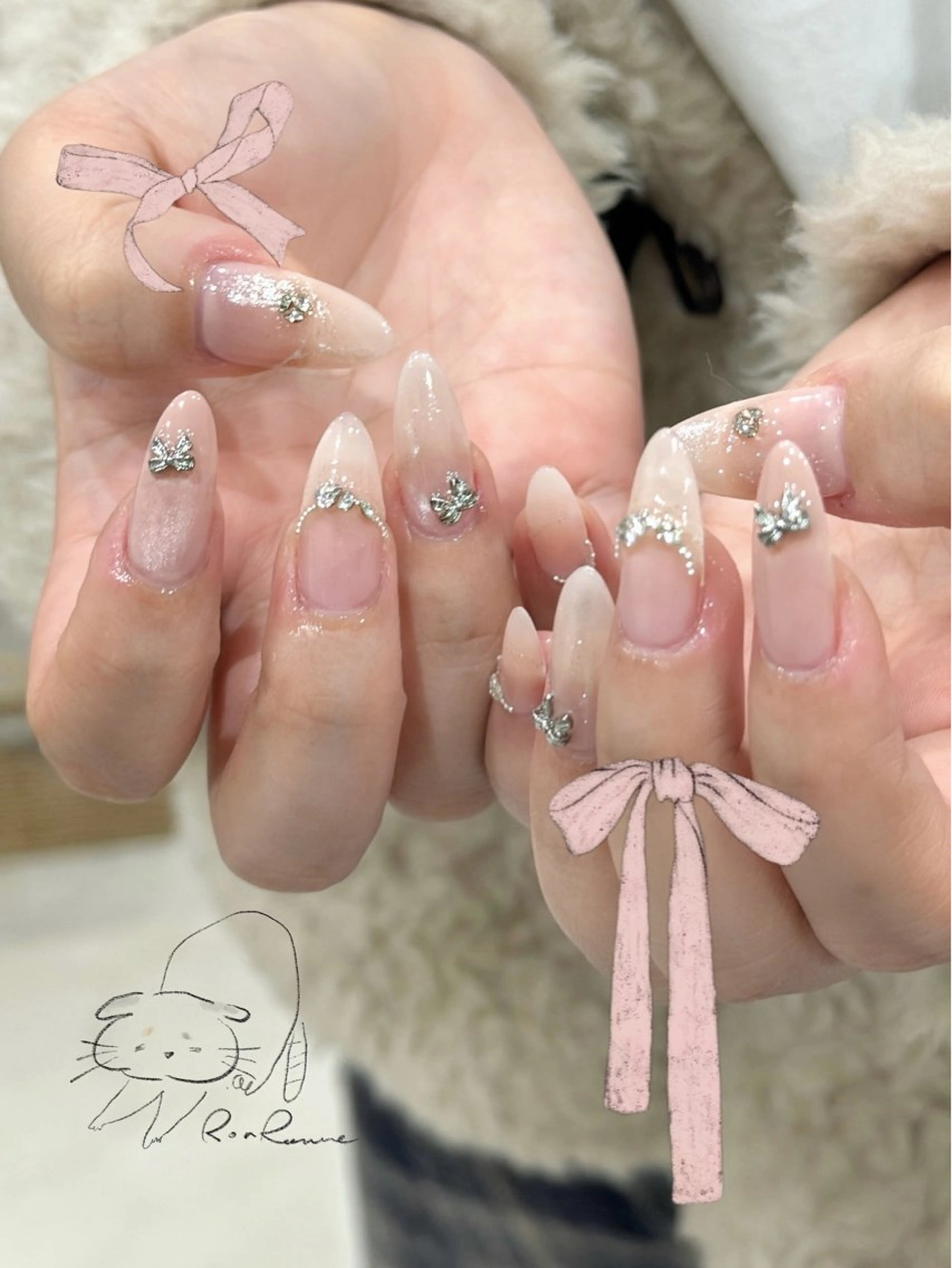 【♡̶長さだし♡̶•持ち込み】6 designの写真