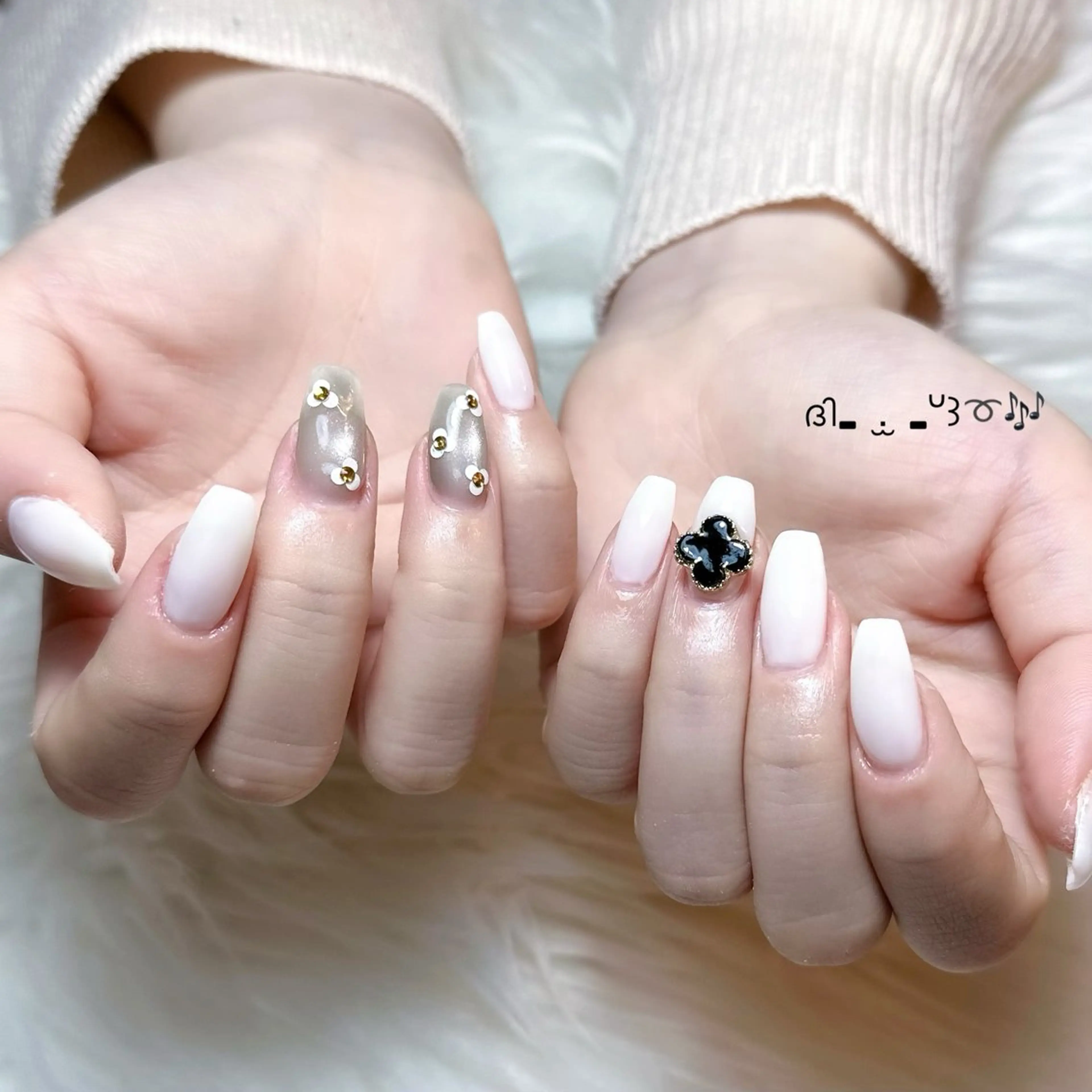 ネイル ハンドネイル Ｌｉｎｏ’ｂ所属・Aulu'b るなのネイルデザイン