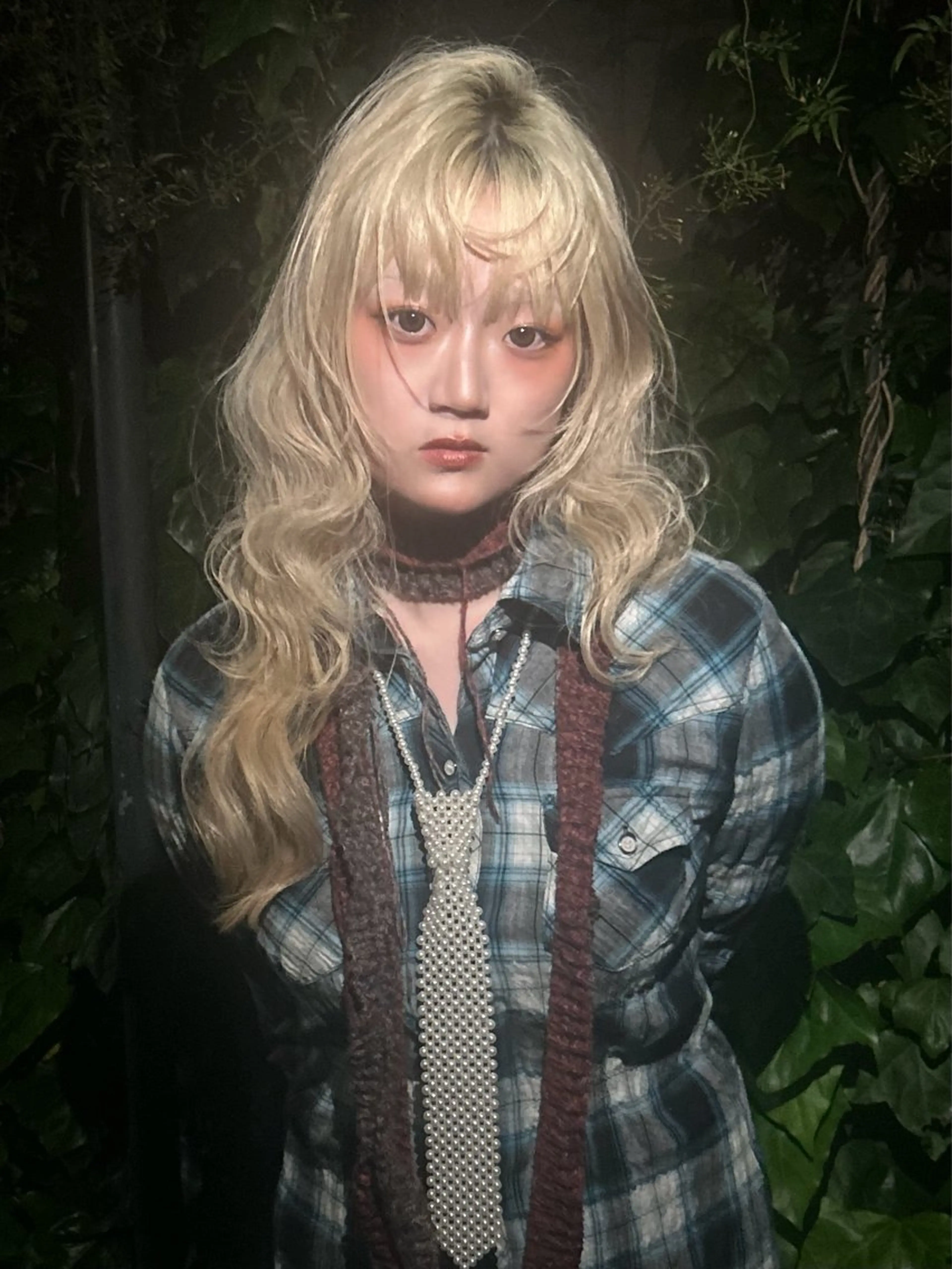 ロング カラー ヘアカラー トリートメント コツ🧚ハイトーン /カラー/名古屋/栄のヘアスタイル