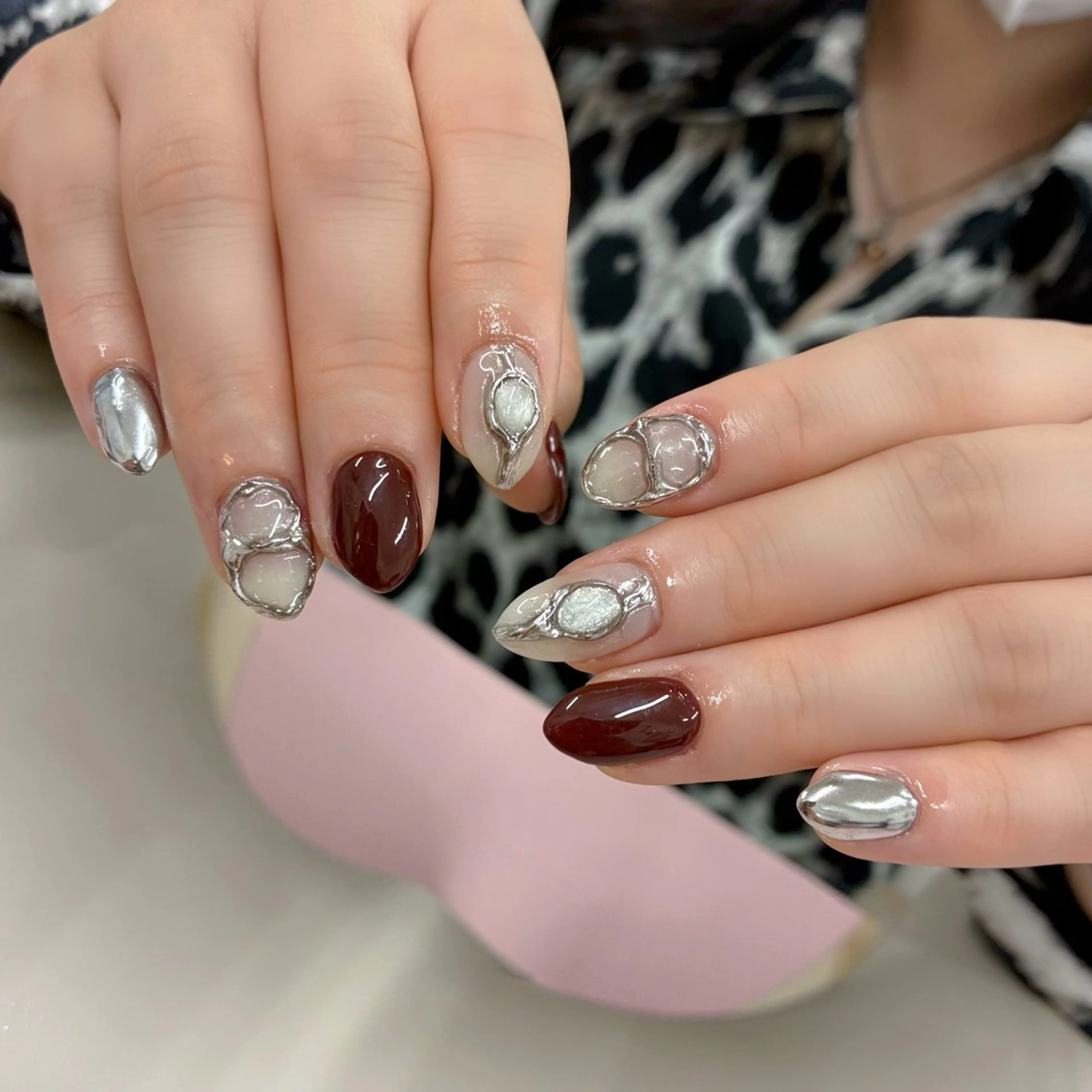 ネイル ハンドネイル ハンドケア DuLi Blinkのネイルデザイン