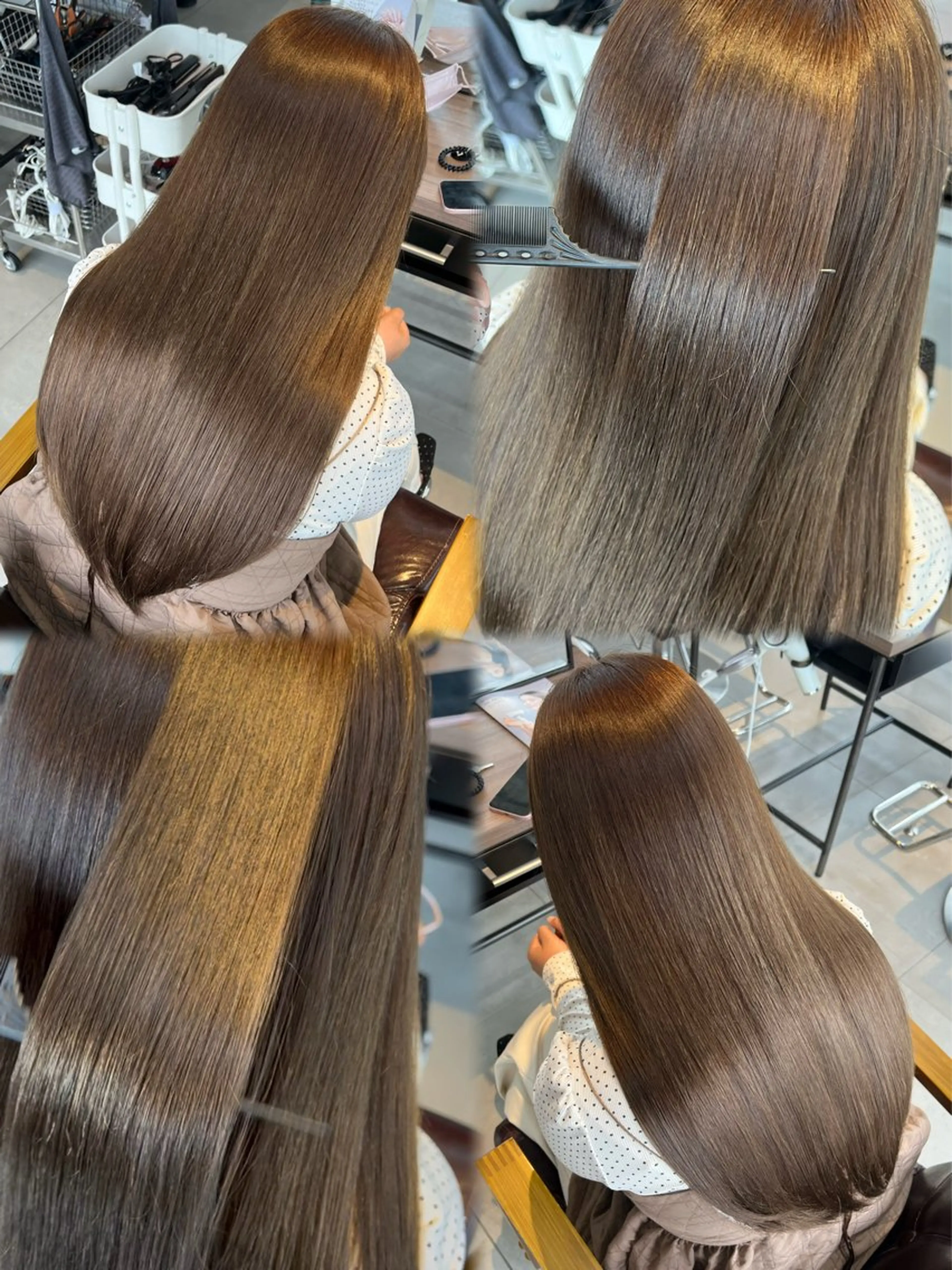 ロング ヘアカラー Kako🫧⭐️ アシスタント/モデルのヘアスタイル