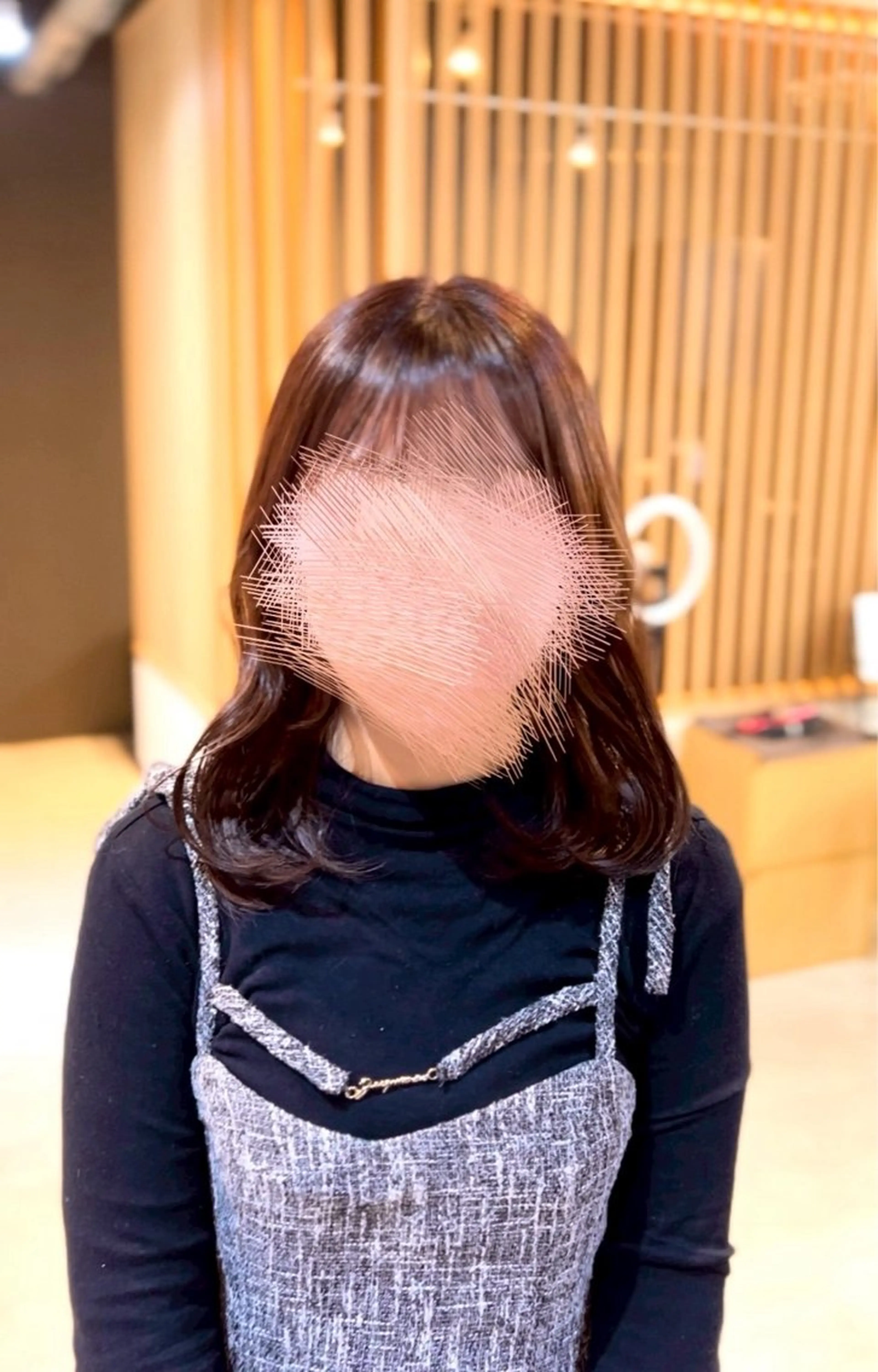 セミロング カラー みな🫧艶カラー /似合わせカットのヘアスタイル