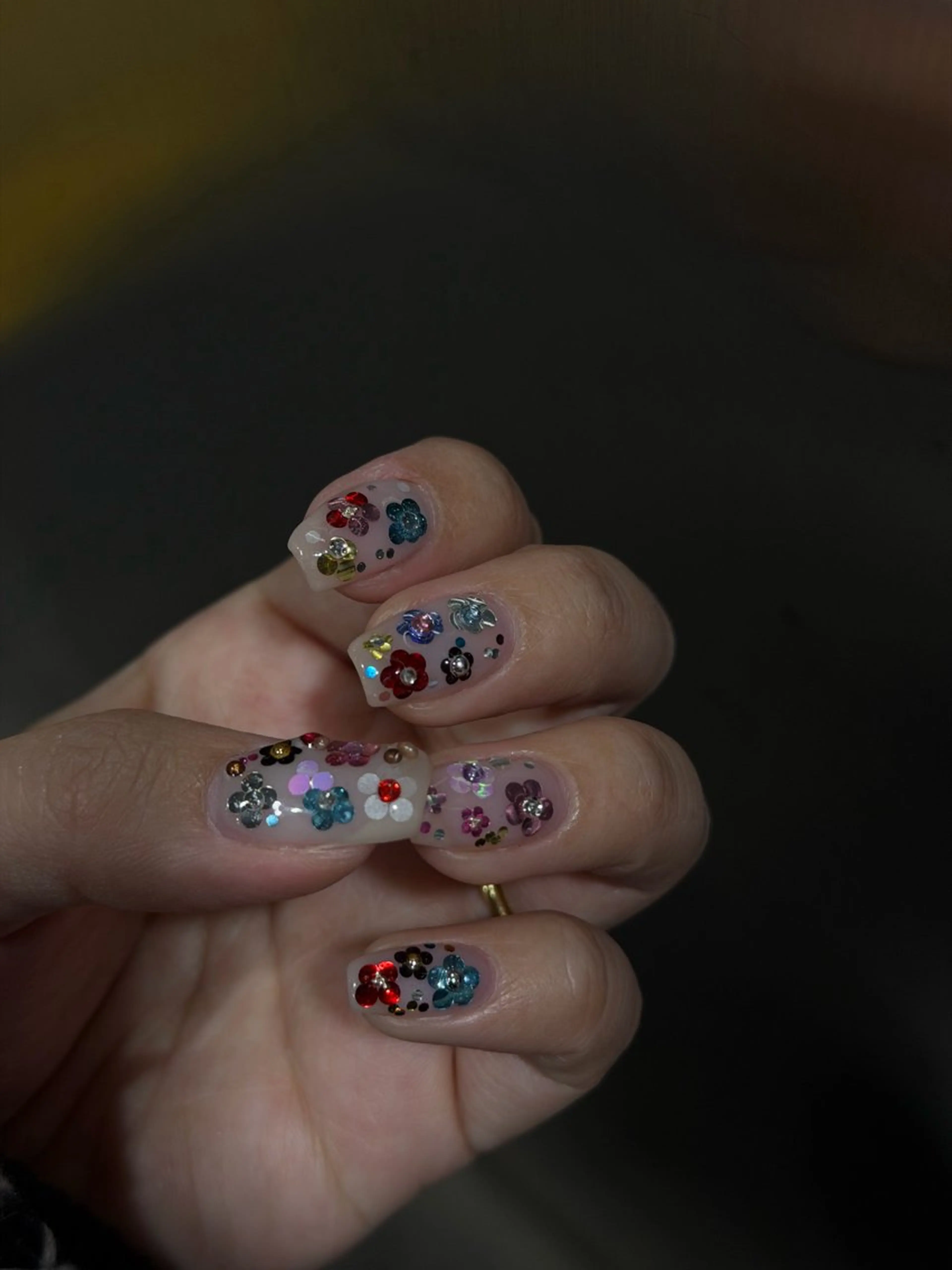 ネイル オーロラネイル ジェルネイル マグネットネイル ニュアンスネイル パラジェル ハンドネイル ハンドケア Bana_ Nailのネイルデザイン