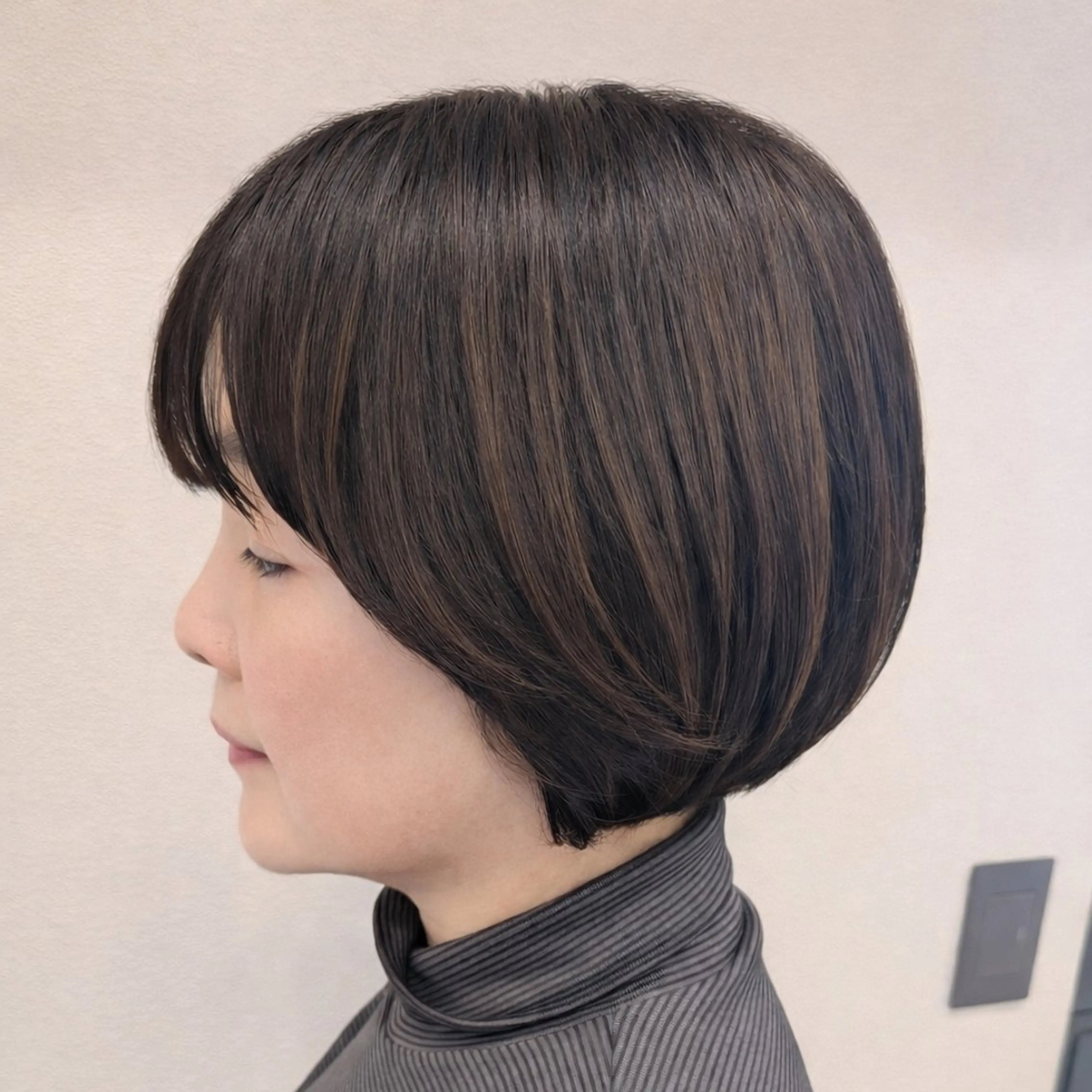 ショート ショートボブ ボブ ショートヘア 小川/高松市一宮町の サロン【delay】のヘアスタイル