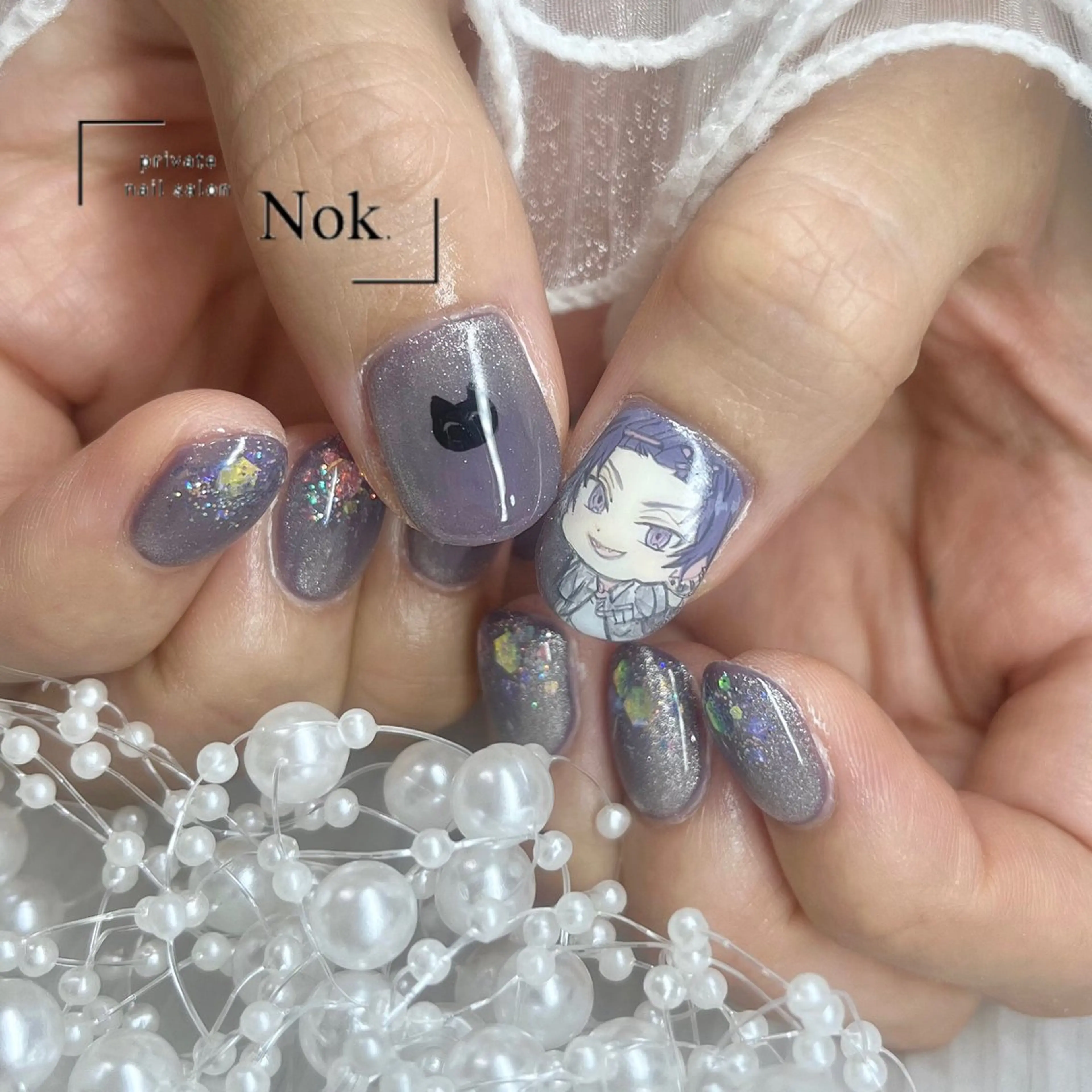 ネイル ハンドネイル 池袋痛ネイル Nok. 渡辺のネイルデザイン