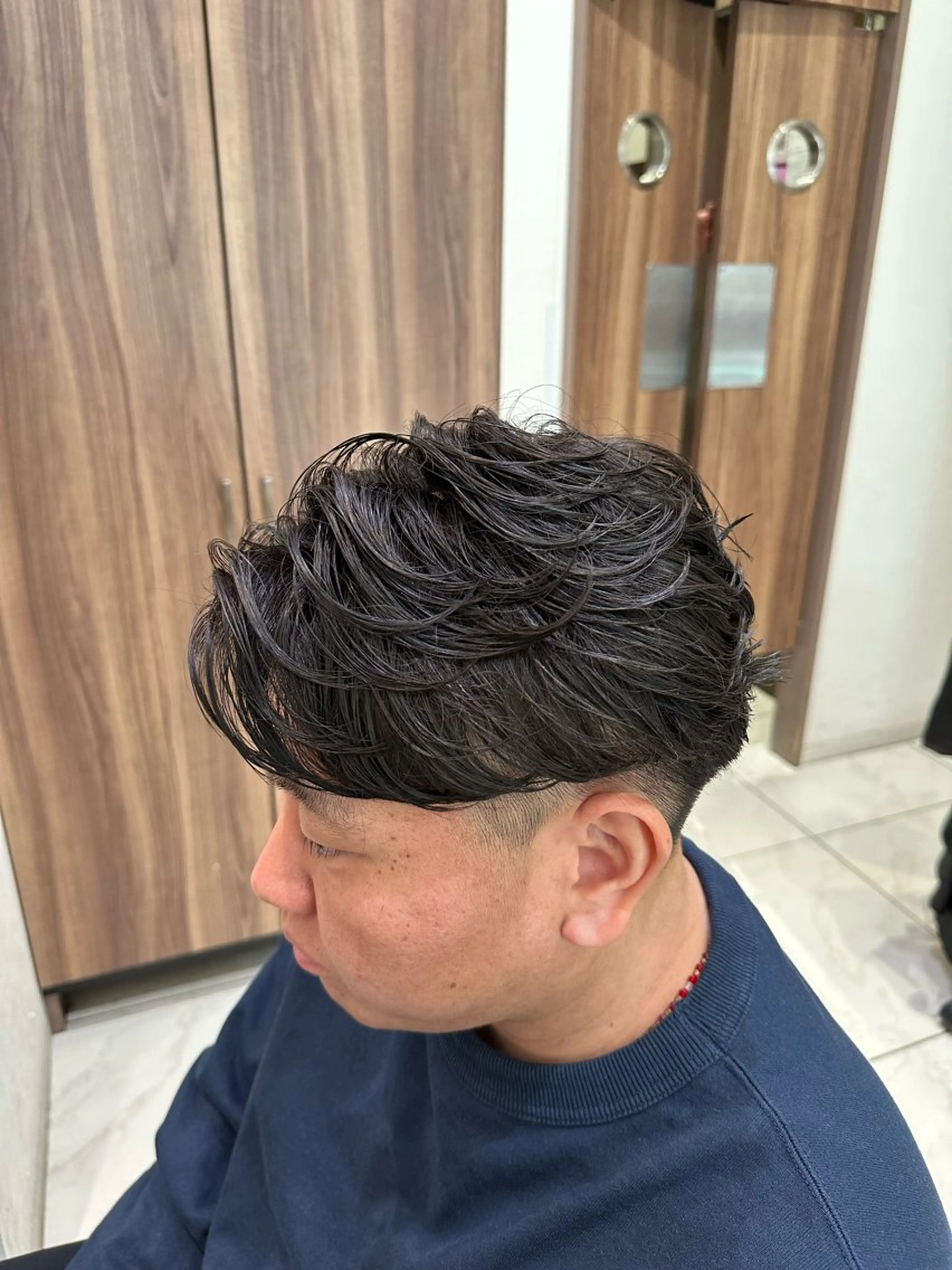 メンズ フェザーパーマ メンズパーマ カット パーマ メンズカット/カラー 💠進藤龍之介のヘアスタイル