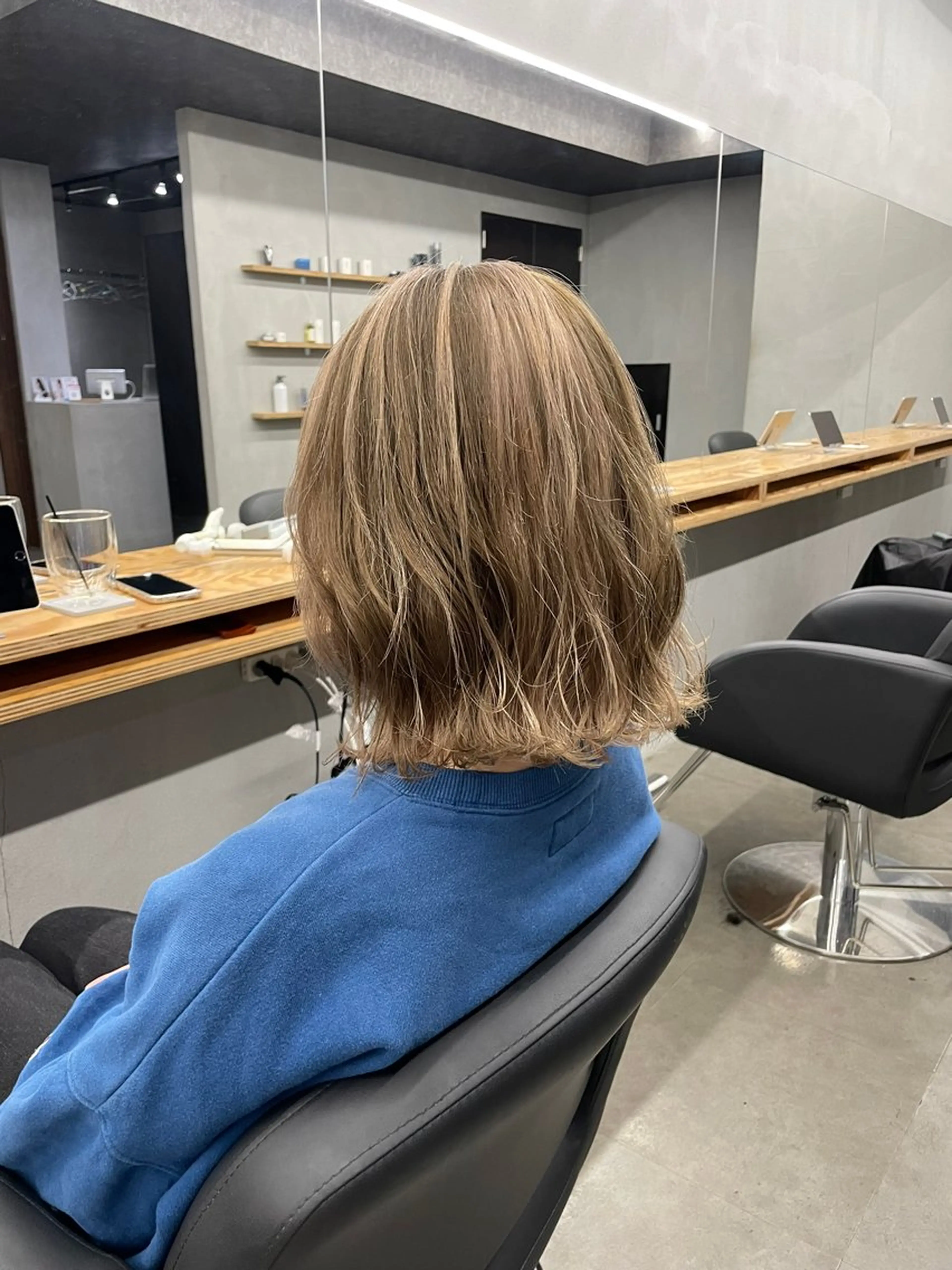 ショート カット ヘアカラー トリートメント ひより ／novusのヘアスタイル