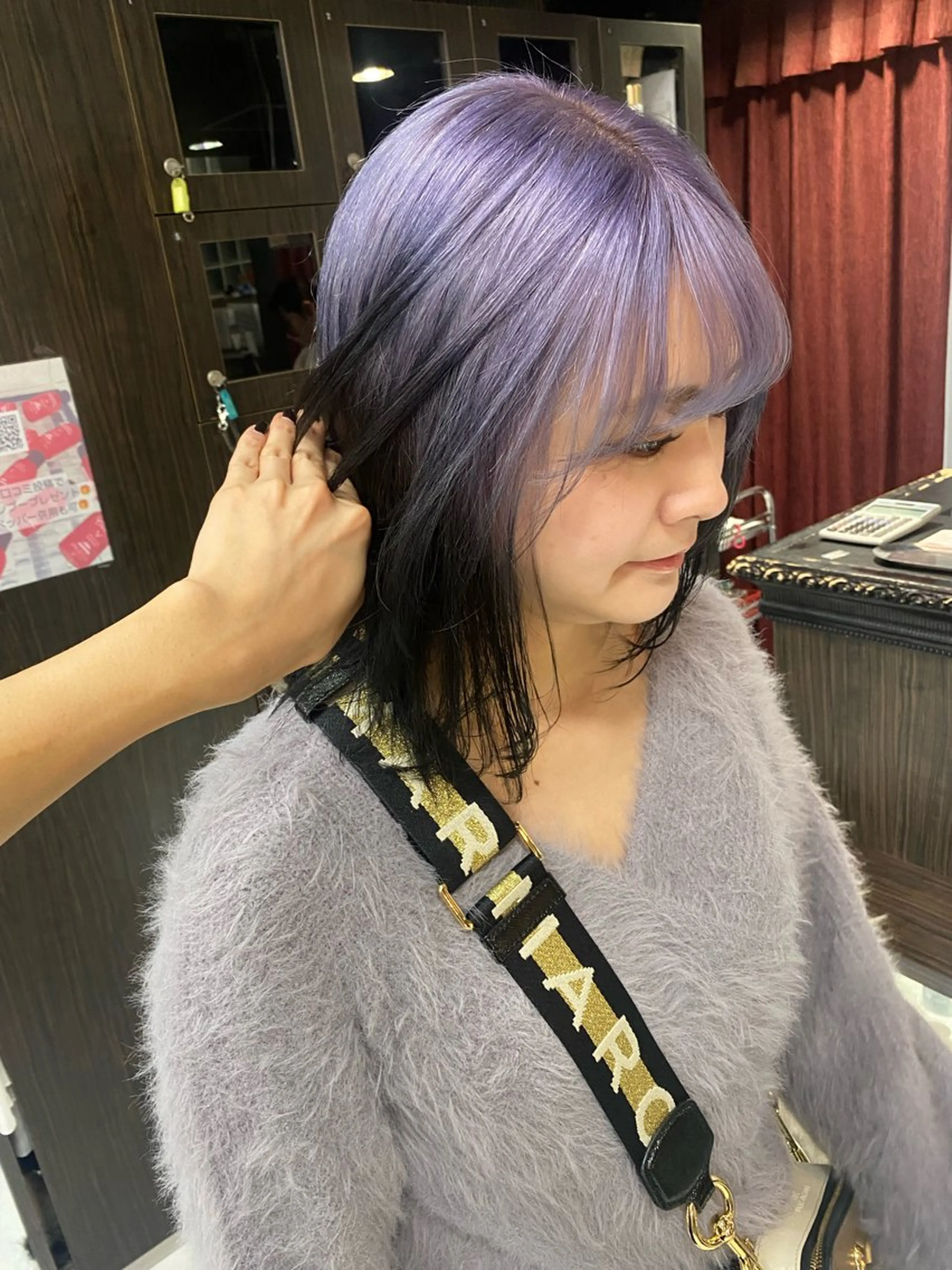 ミディアム ホワイト系はお任せ /ブリーチ/店長岩崎のヘアスタイル