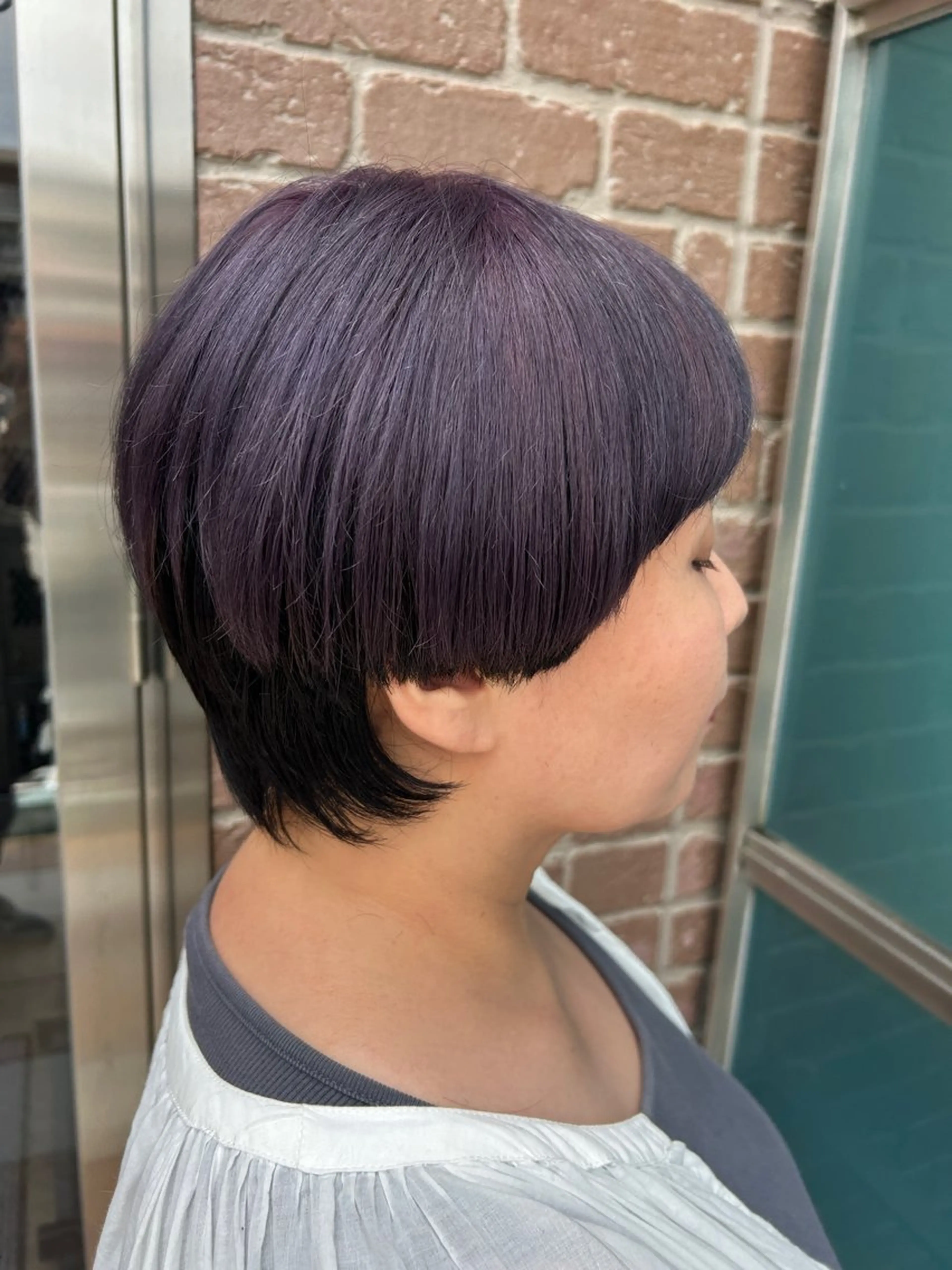 ショート カラー カット ヘアカラー トリートメント ヘッドスパ ヘアセット 久木原 ゆりのヘアスタイル