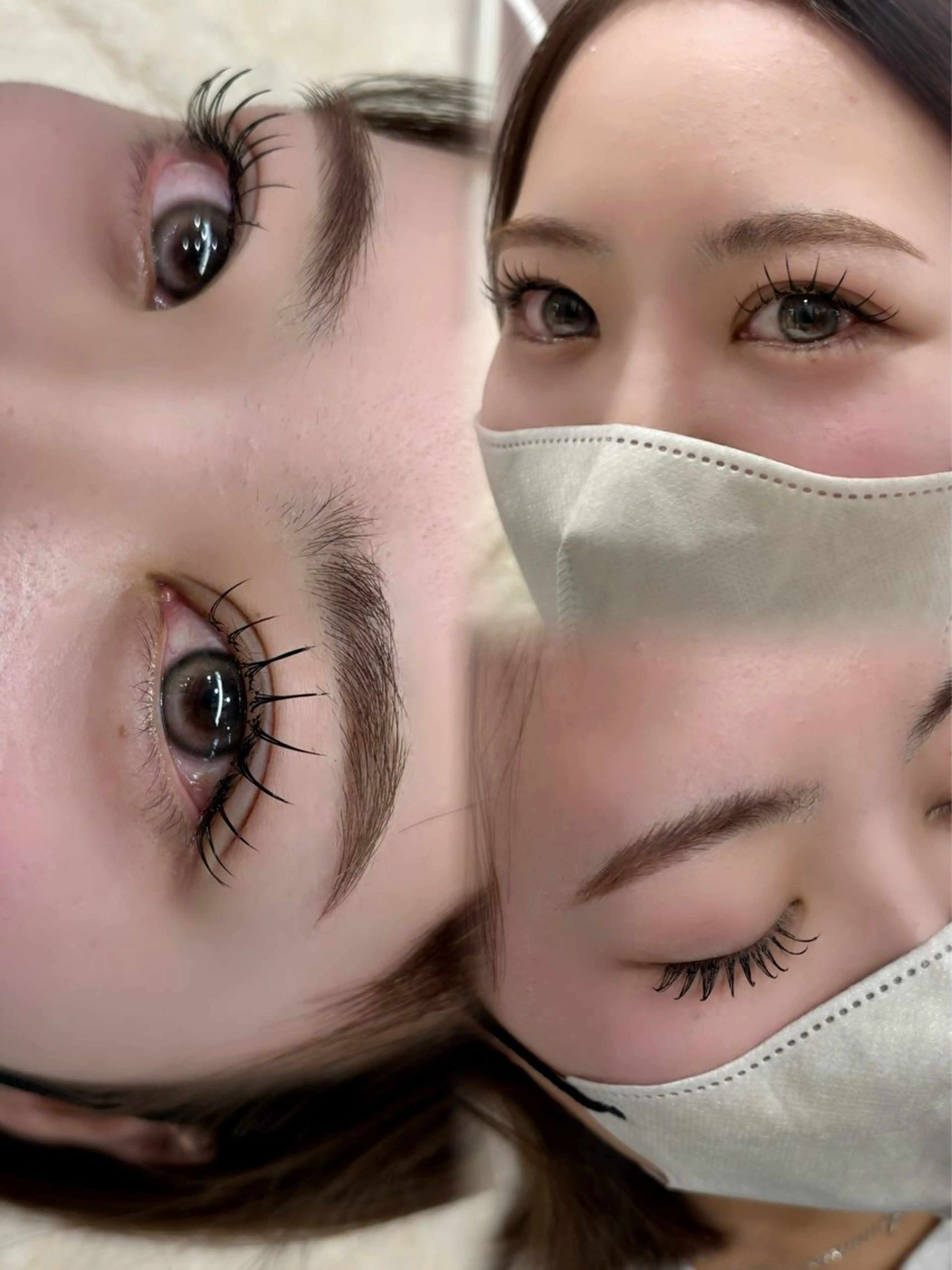 更にモチup☆【LEDフラットラッシュ】100​〜​140本の写真