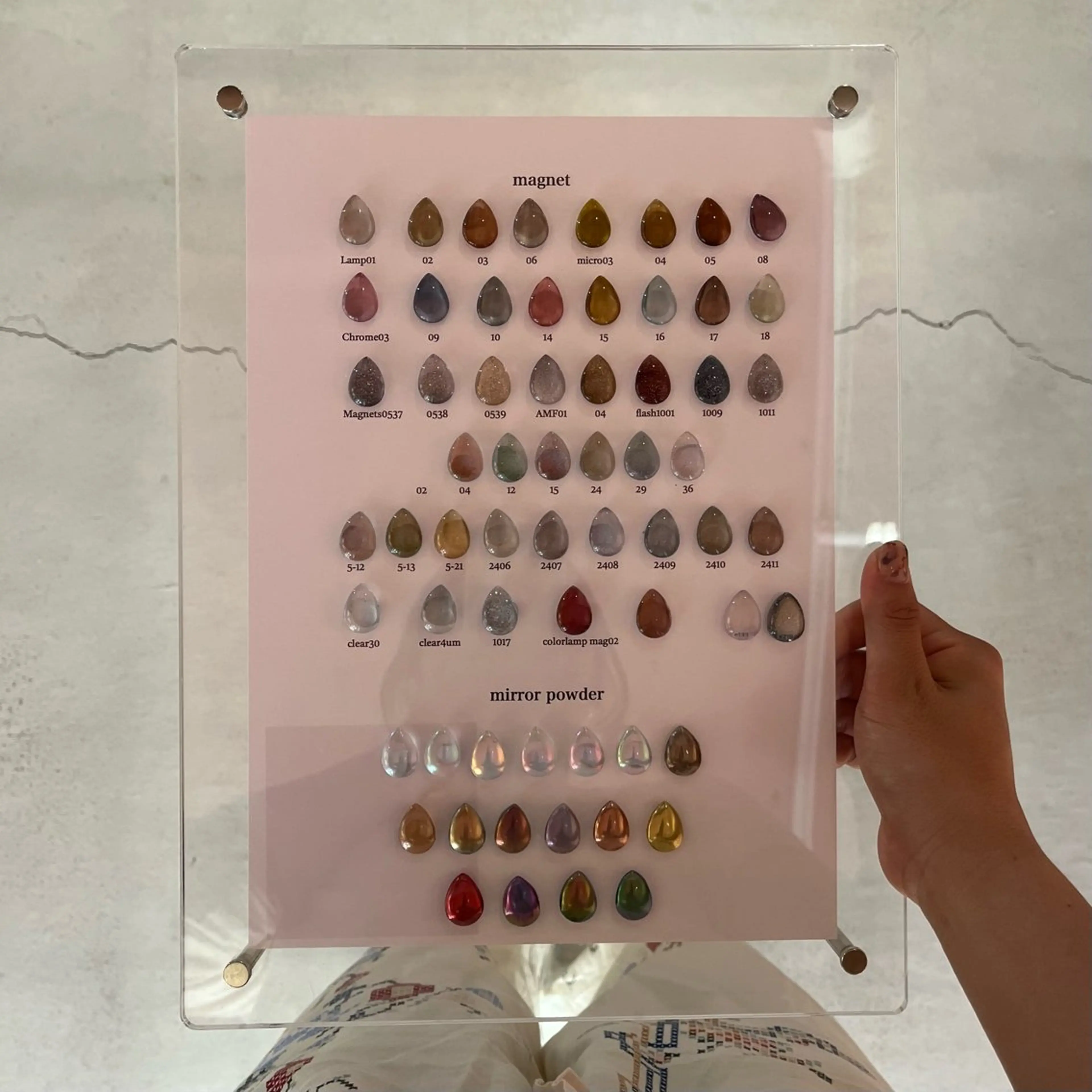 フットネイル【ミラー・マグネット】【当日予約OK🫧】の写真