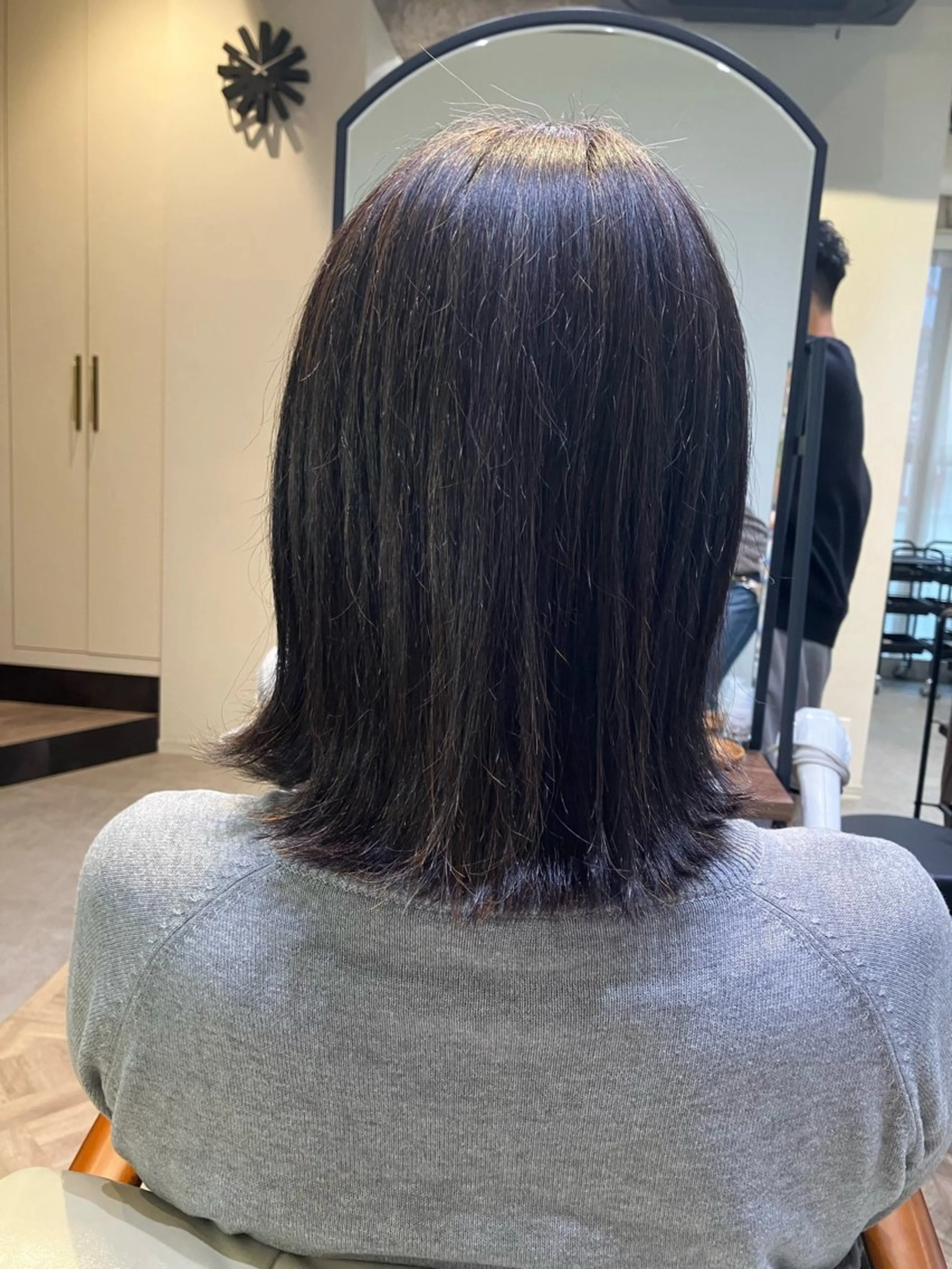 ミディアム 及川まき 　オリーブ グレージュカラー♪のヘアスタイル