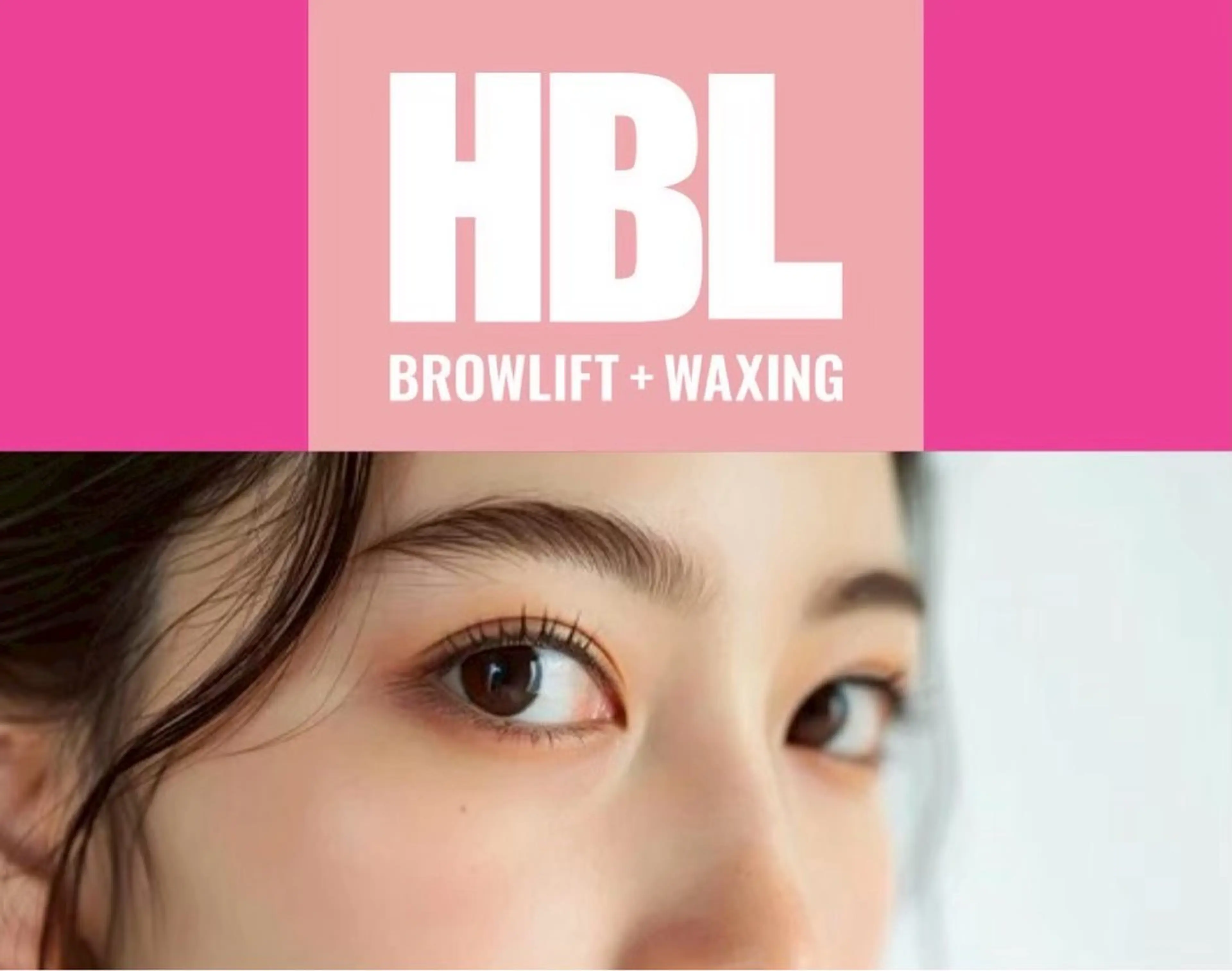 ハリウッドブロウリフトの写真