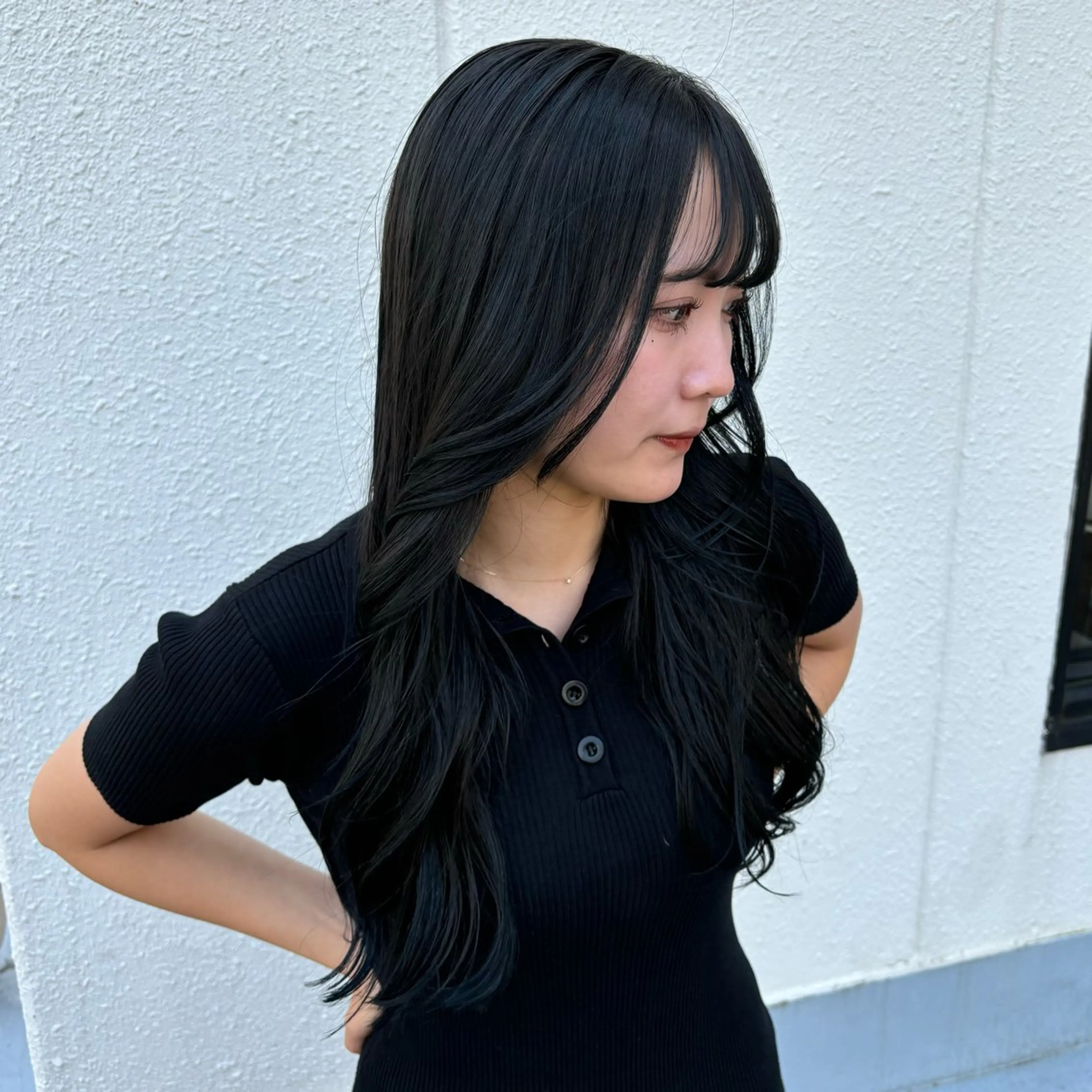 ロング カット ヘアカラー 🎀ハイトーン/ 艶カラー/夕月🎀のヘアスタイル