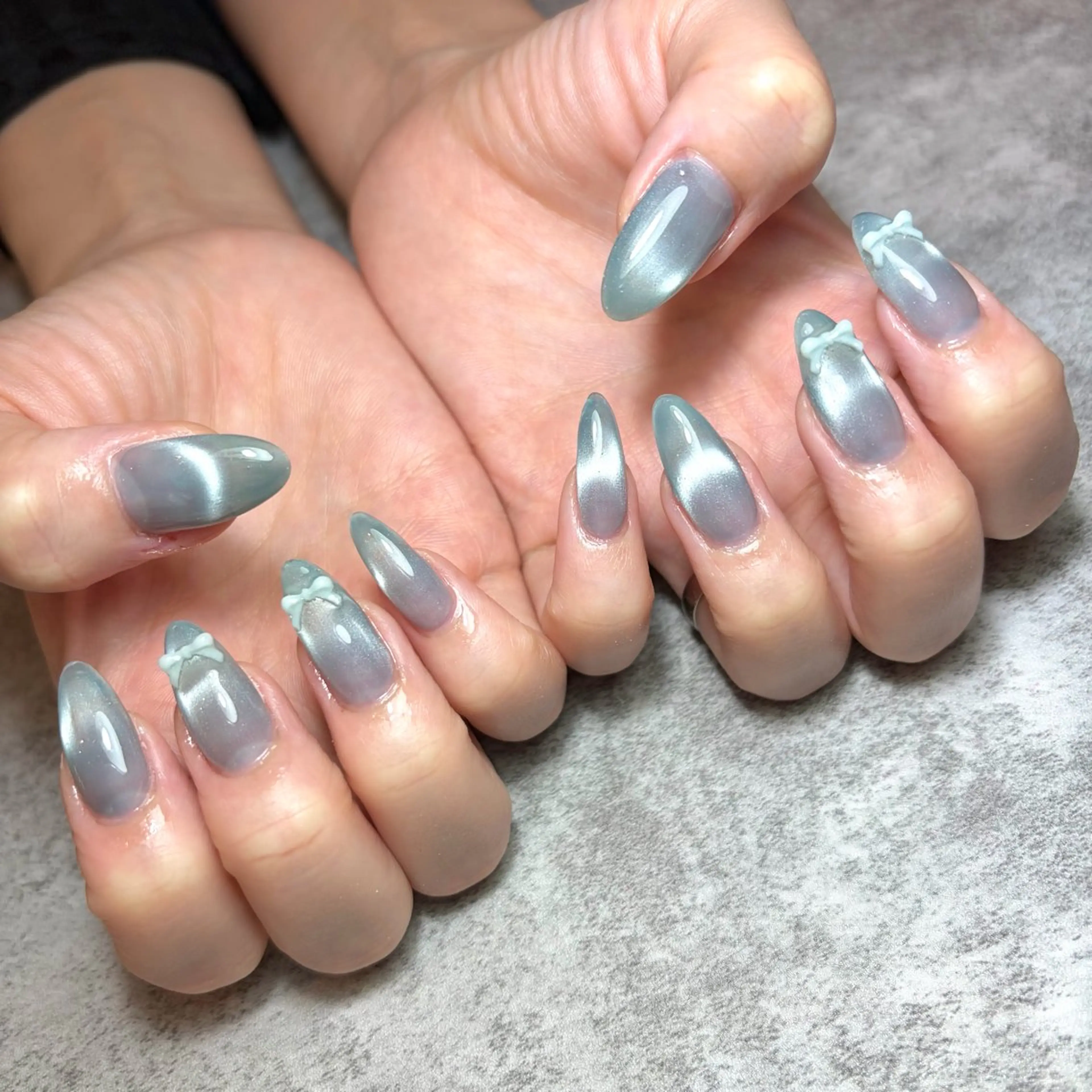 ネイル ブルー Mii nailのネイルデザイン