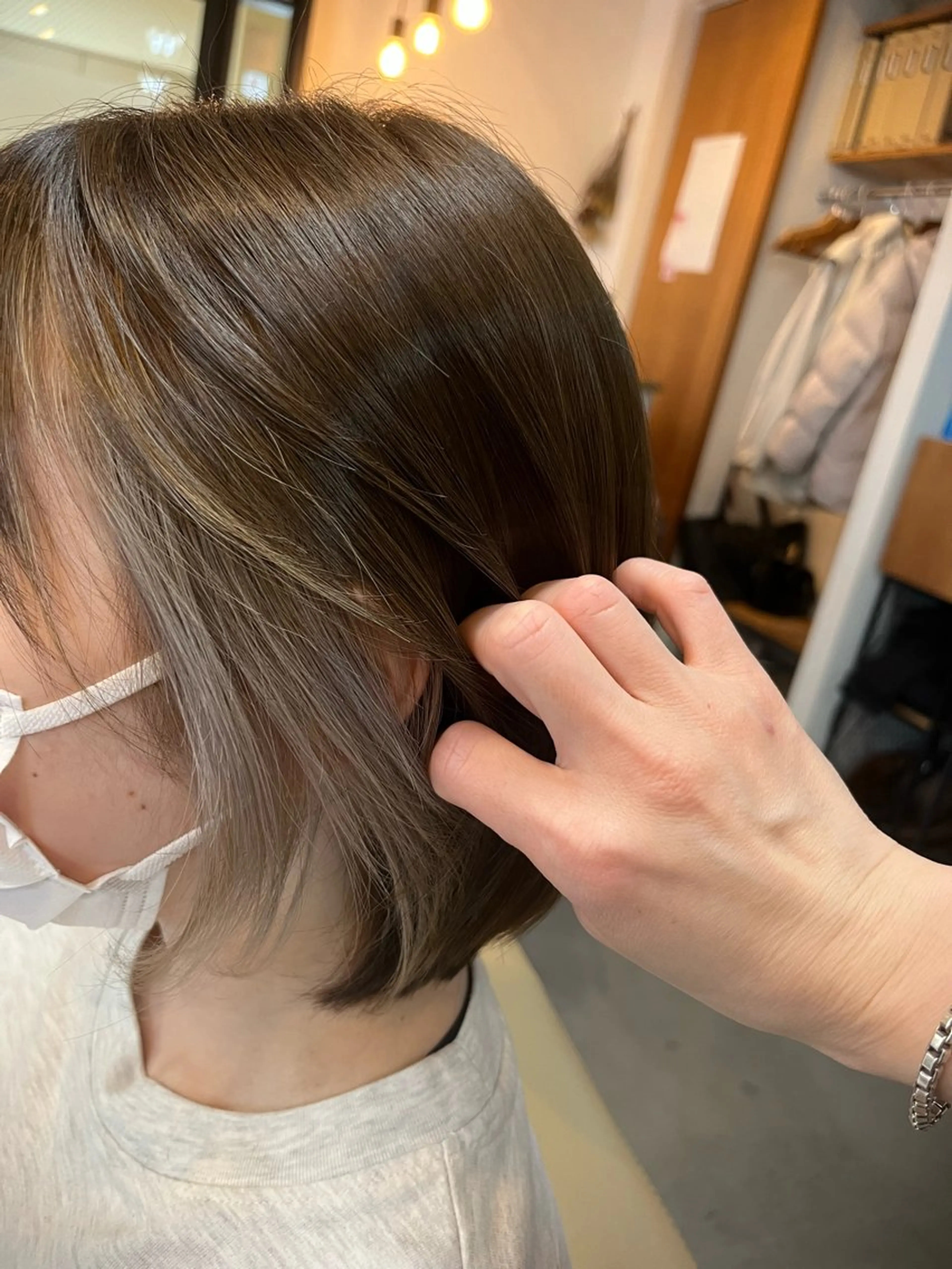 ショート ショートヘア カット ヘアカラー 阪神西宮★JUNO 川﨑温子のヘアスタイル