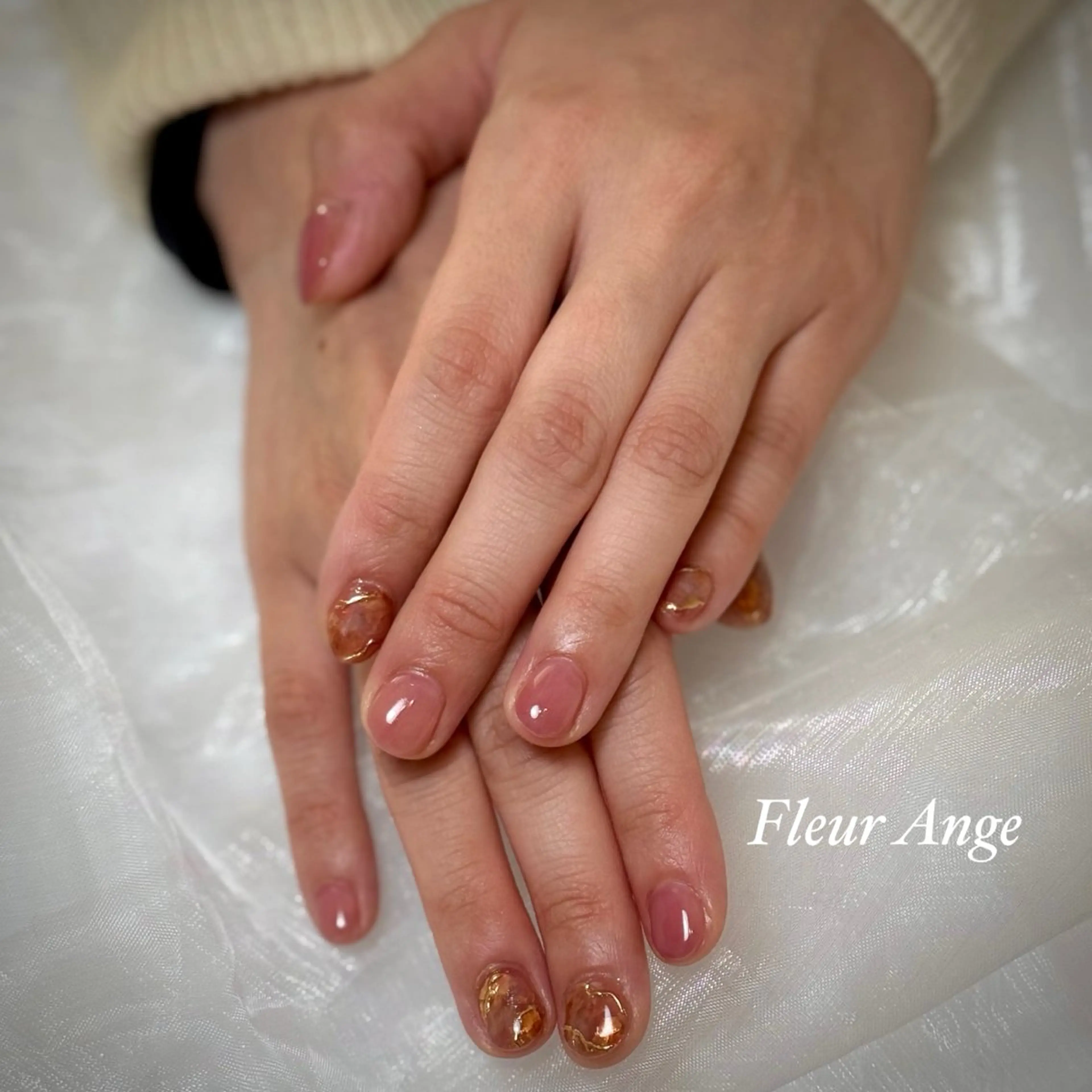 ネイル ハンドネイル Fleur Ange nail salonのネイルデザイン