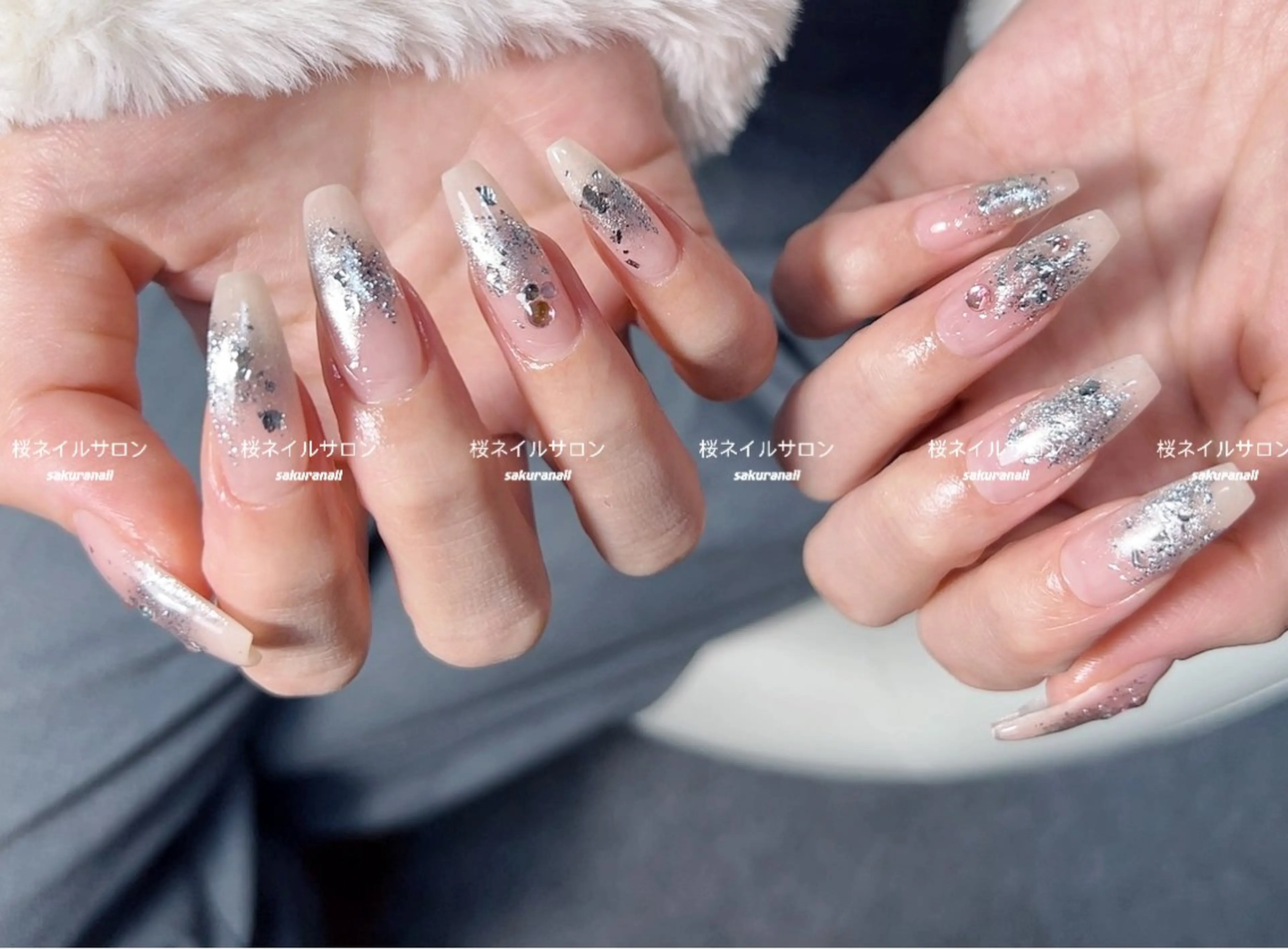 ネイル ハンドネイル 桜 ネイルのネイルデザイン