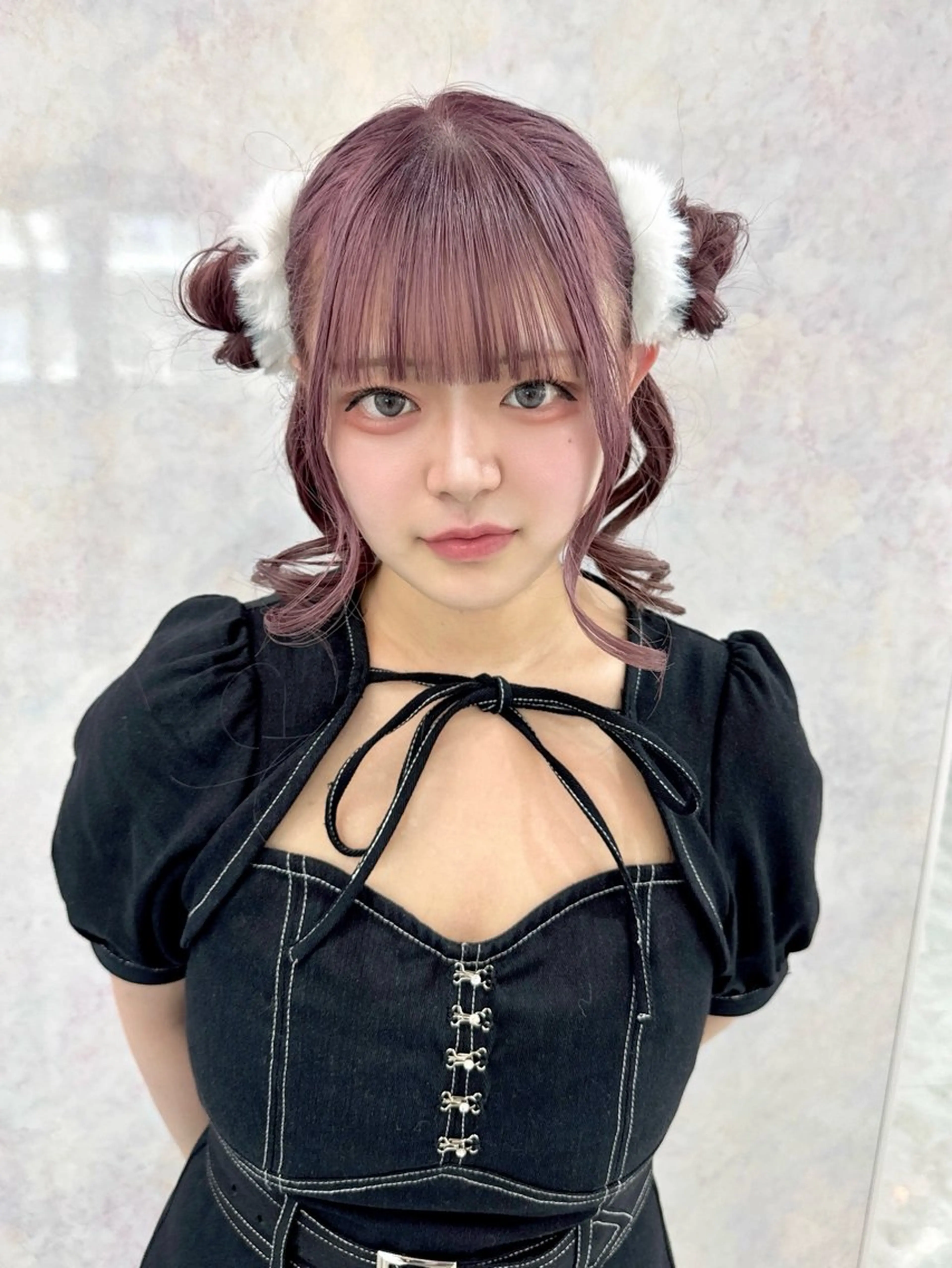 ロング カラー パーマ ヘアアレンジ メンズ キッズ ヘアカラー トリートメント ヘアセット 💖オタク美容師 ꒰ঌ♡モモ♡໒꒱のヘアスタイル